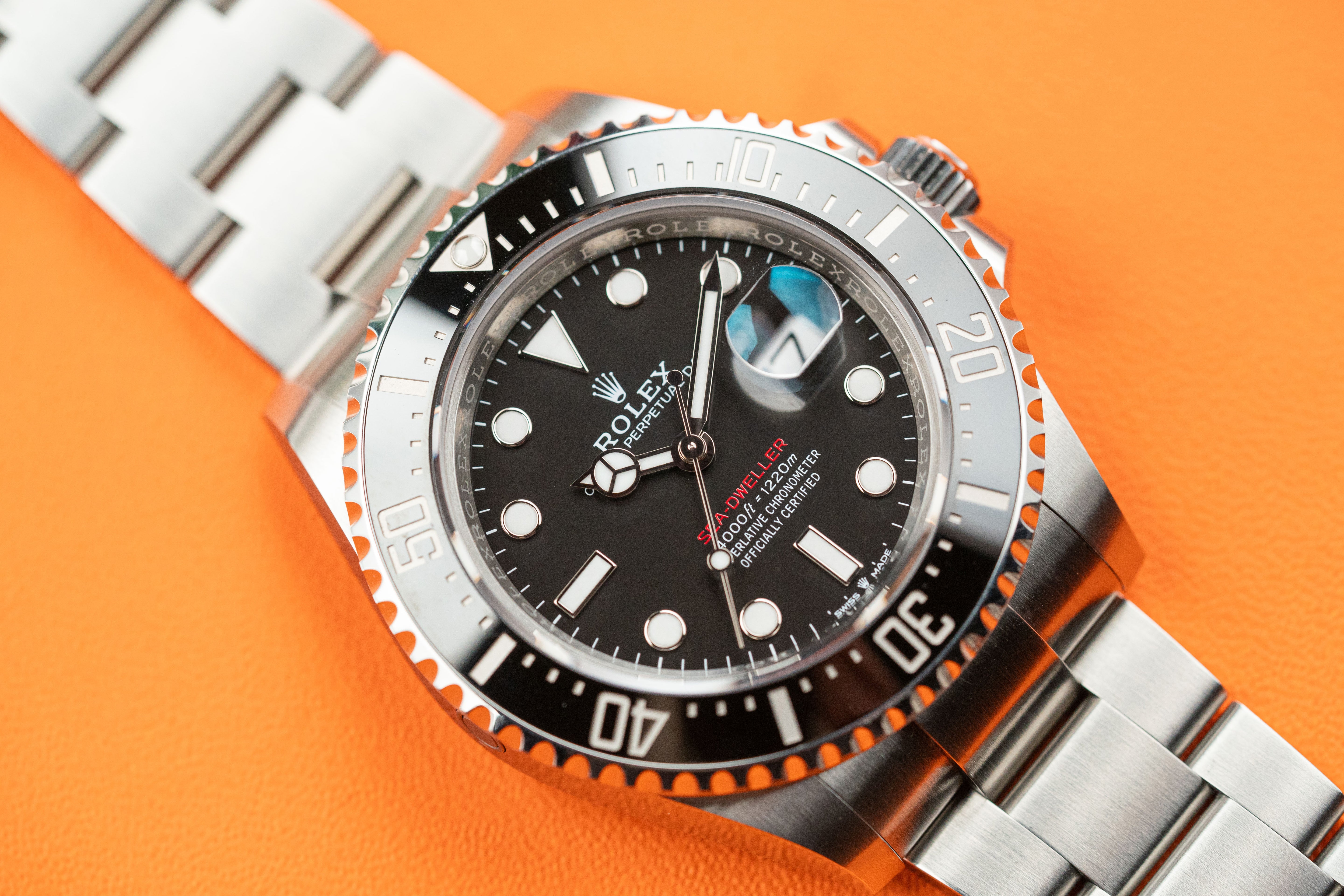 Rolex Red Sea-Dweller 43mm Mark II 50th Anniversary Stainless Steel 126600