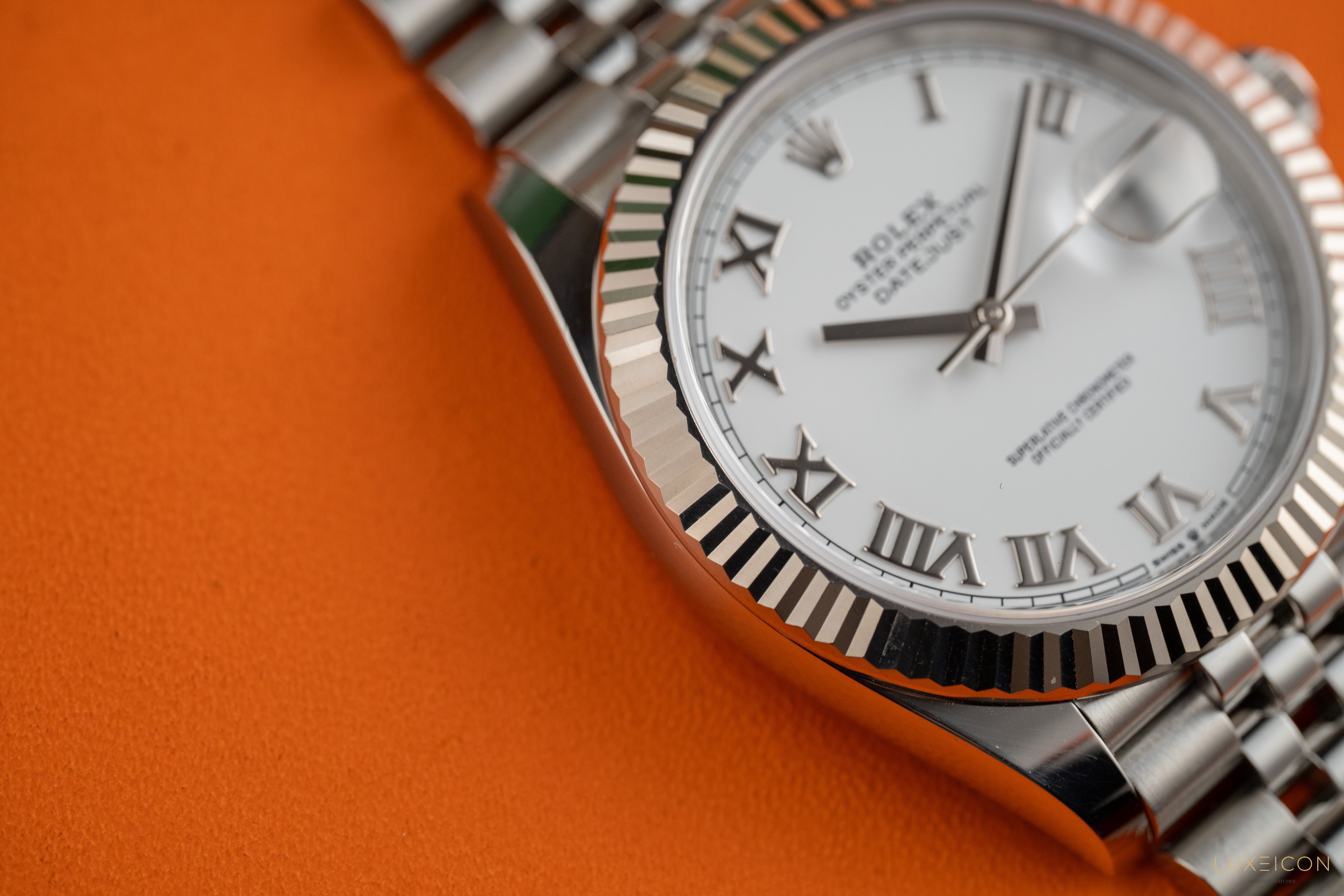 Rolex Datejust 41mm Stainless Steel 126334 White Roman 2024