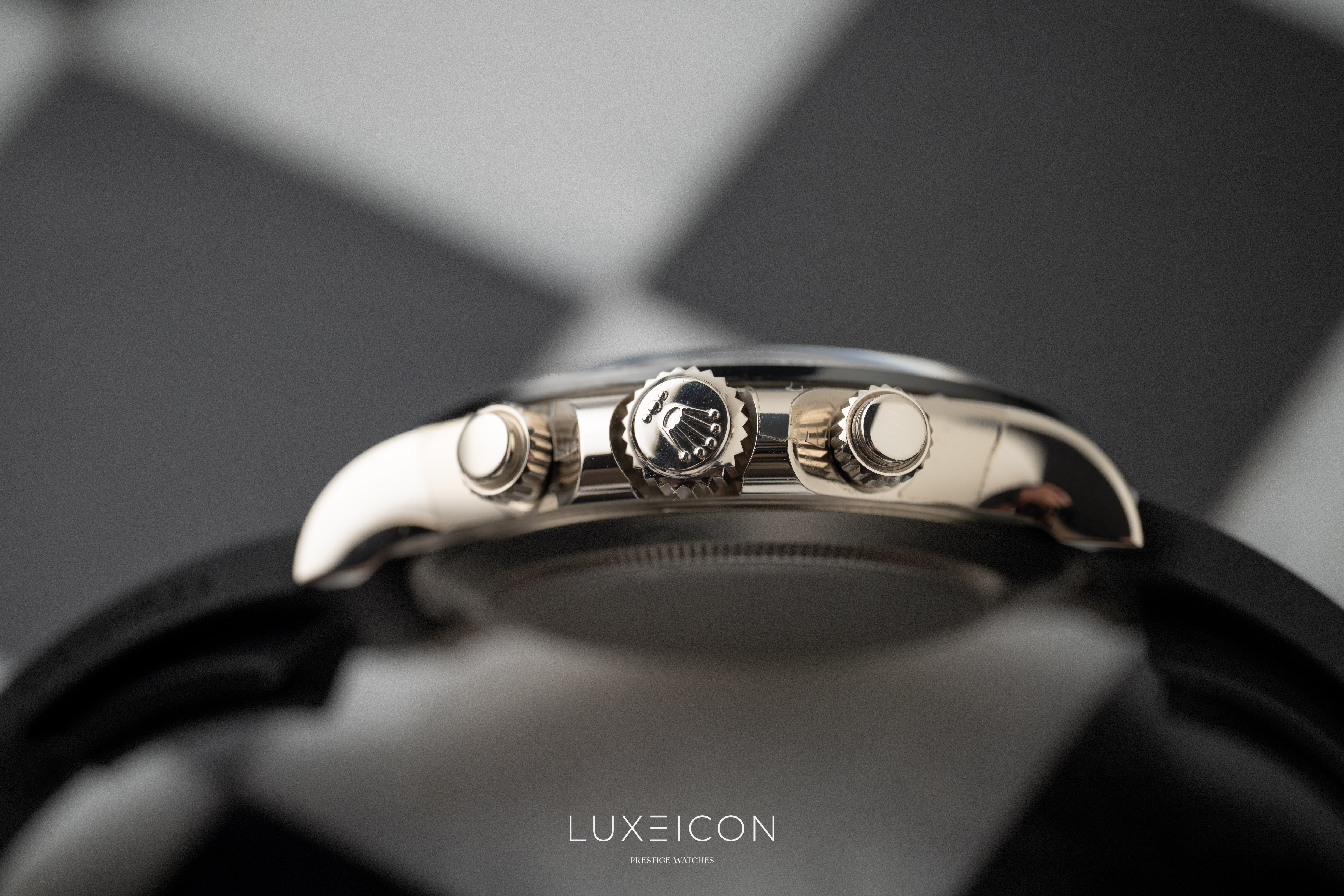 Rolex Daytona Cosmograph Daytona White Gold Diamonds Dial Oysterflex 116519LN 2023