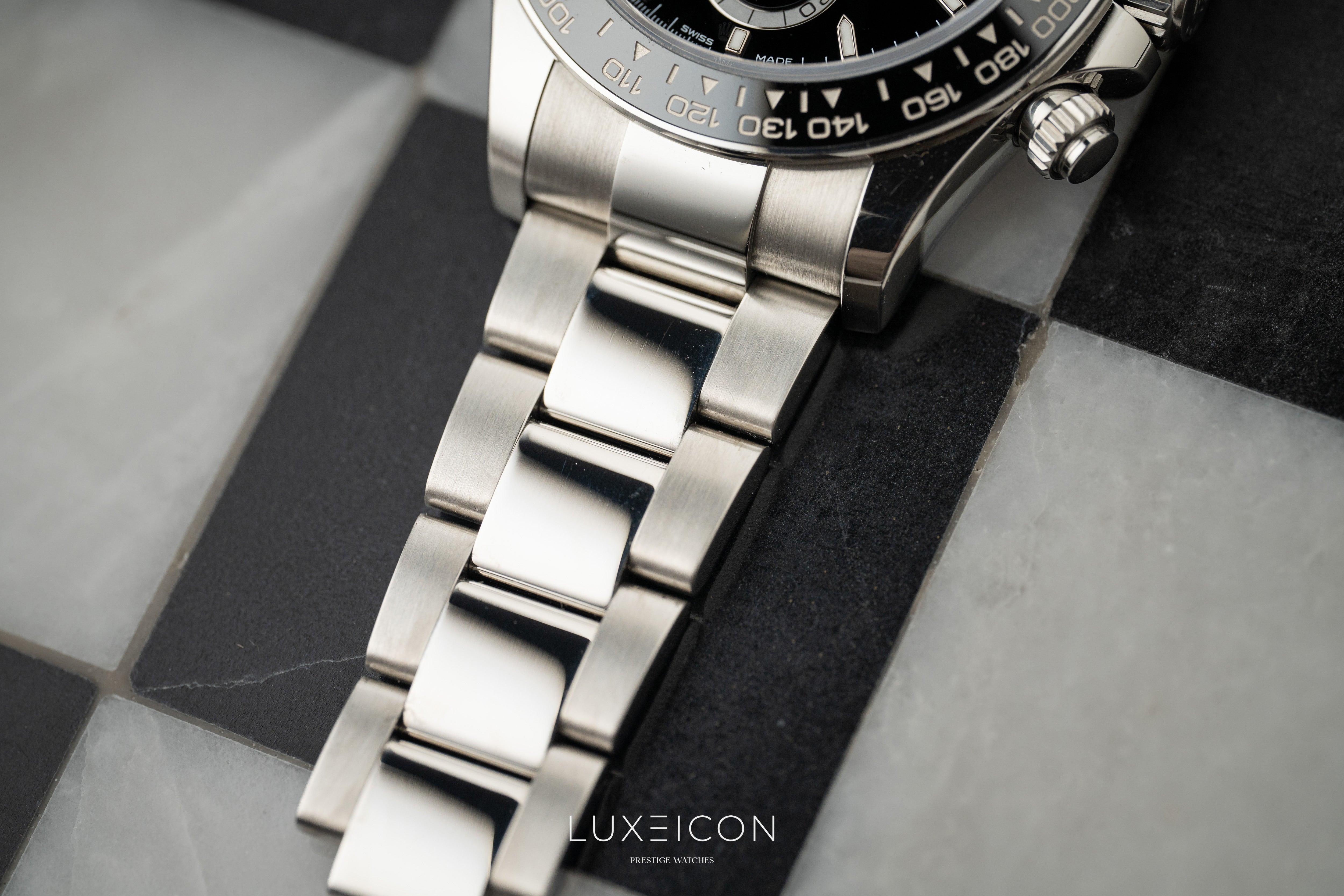 Rolex Daytona Cosmograph Black Dial Ceramic Bezel Godzilla 40mm 126500LN