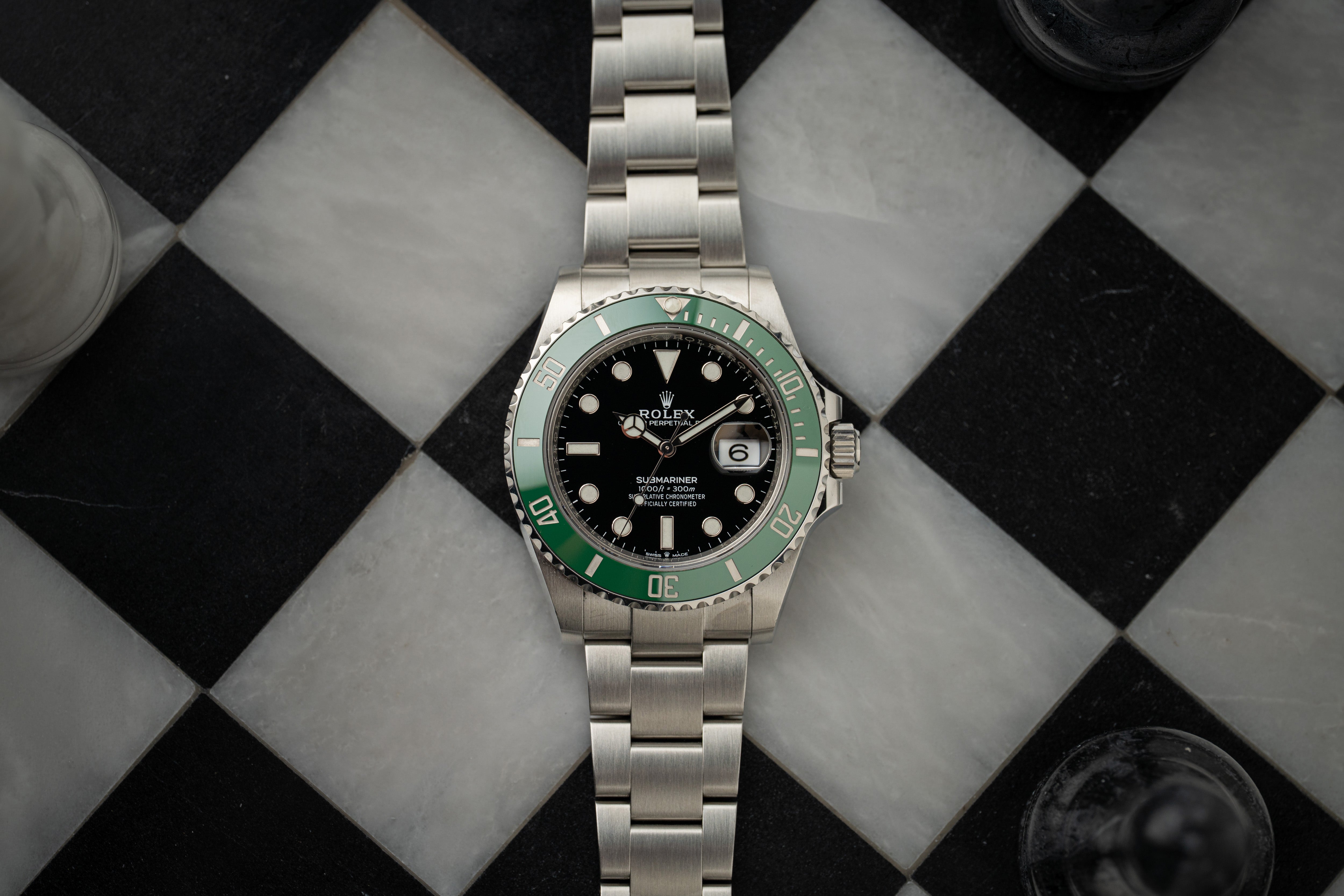 Rolex Submariner Date Starbucks Green Ceramic Bezel 126610LV 41mm Steel 2021