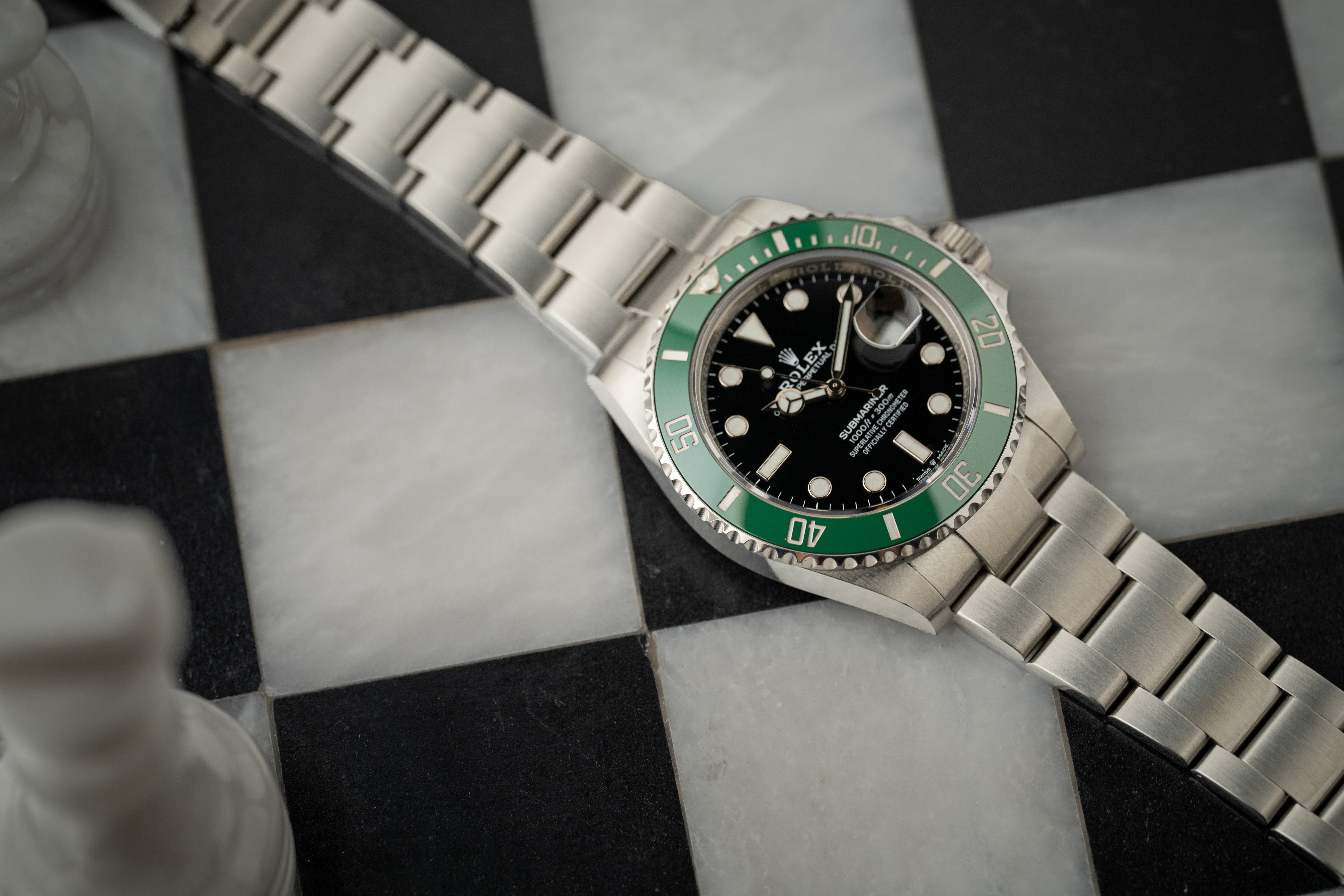 Rolex Submariner Date Starbucks Green Ceramic Bezel 126610LV 41mm Steel 2021