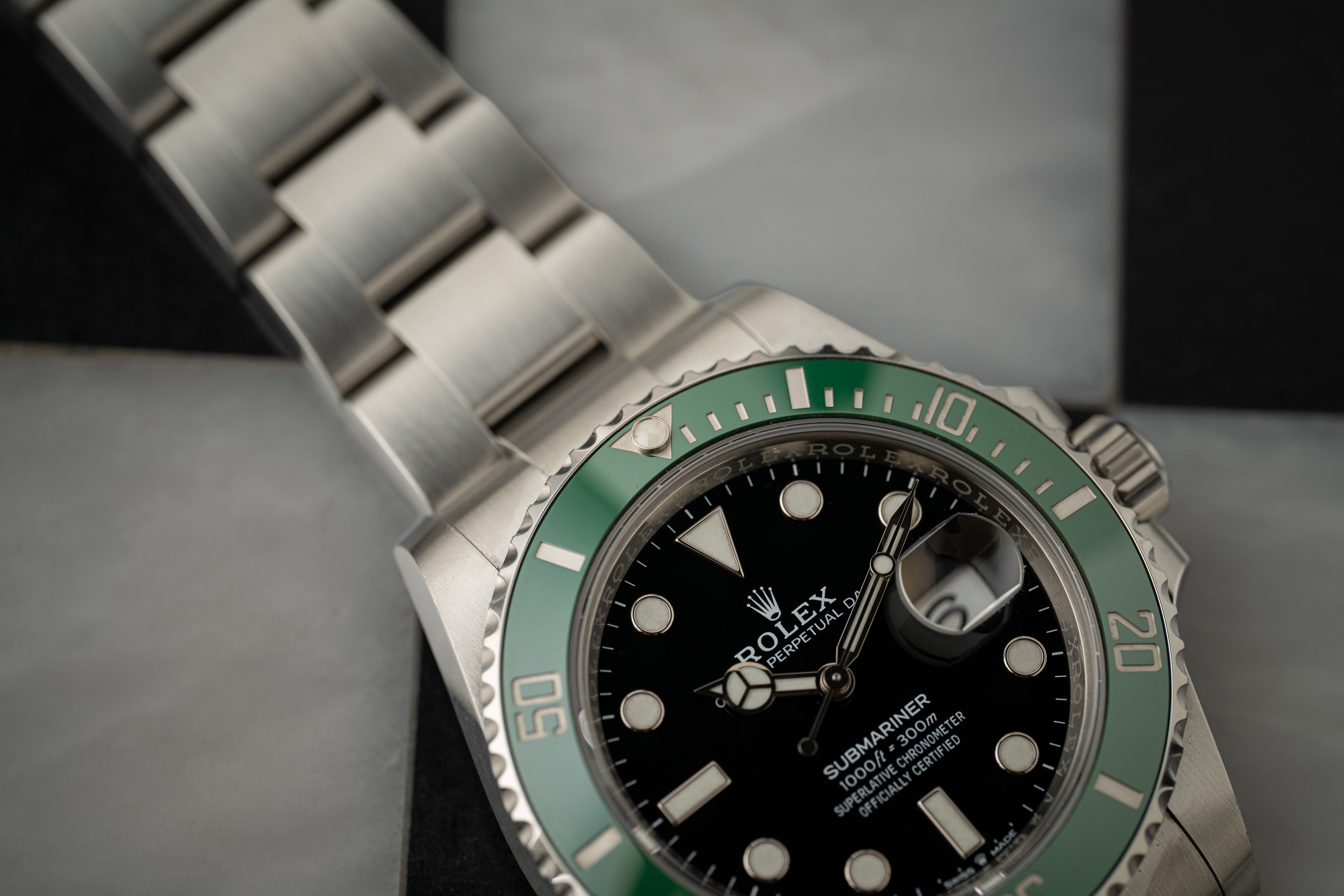 Rolex Submariner Date Starbucks Green Ceramic Bezel 126610LV 41mm Steel 2021
