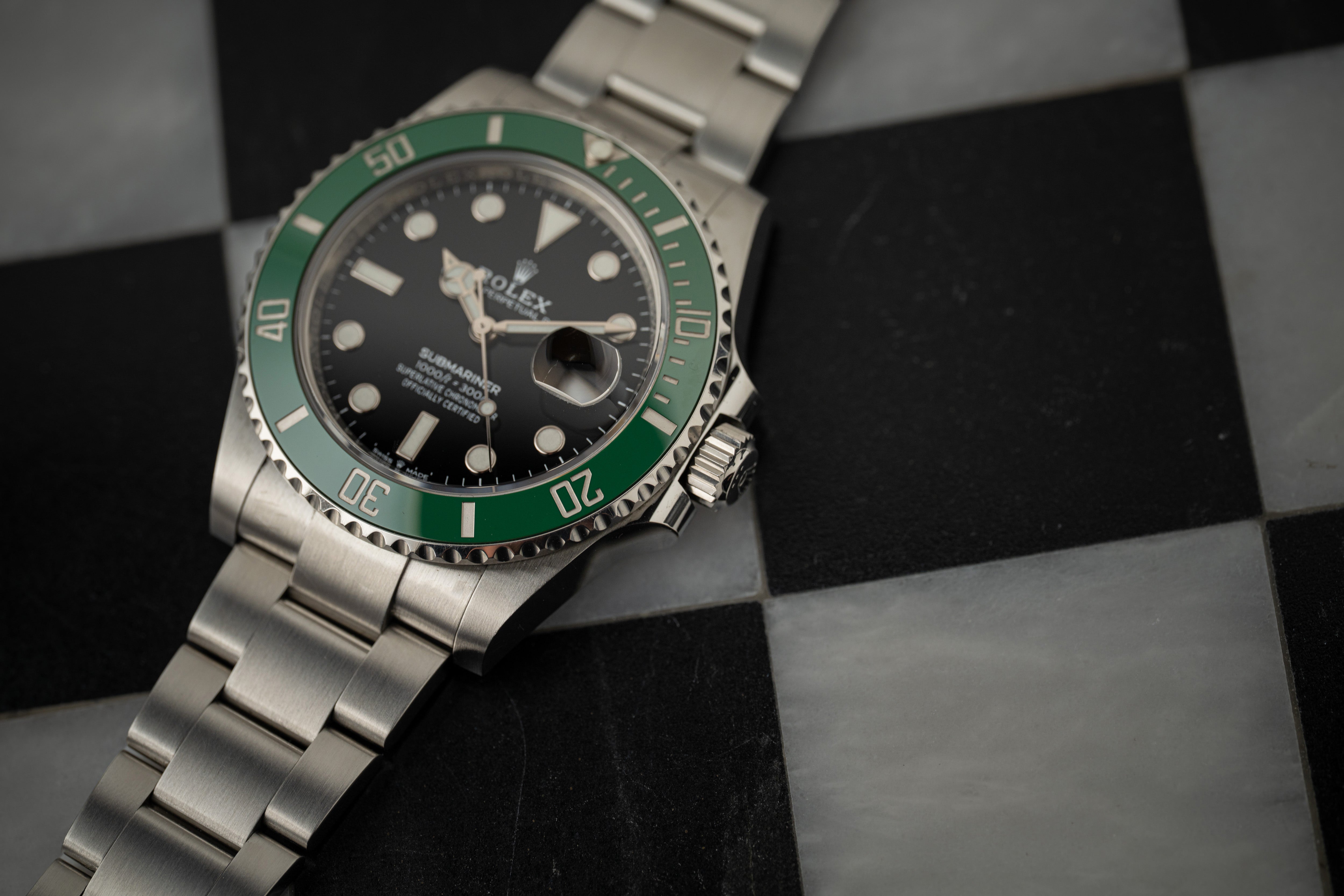 Rolex Submariner Date Starbucks Green Ceramic Bezel 126610LV 41mm Steel 2021