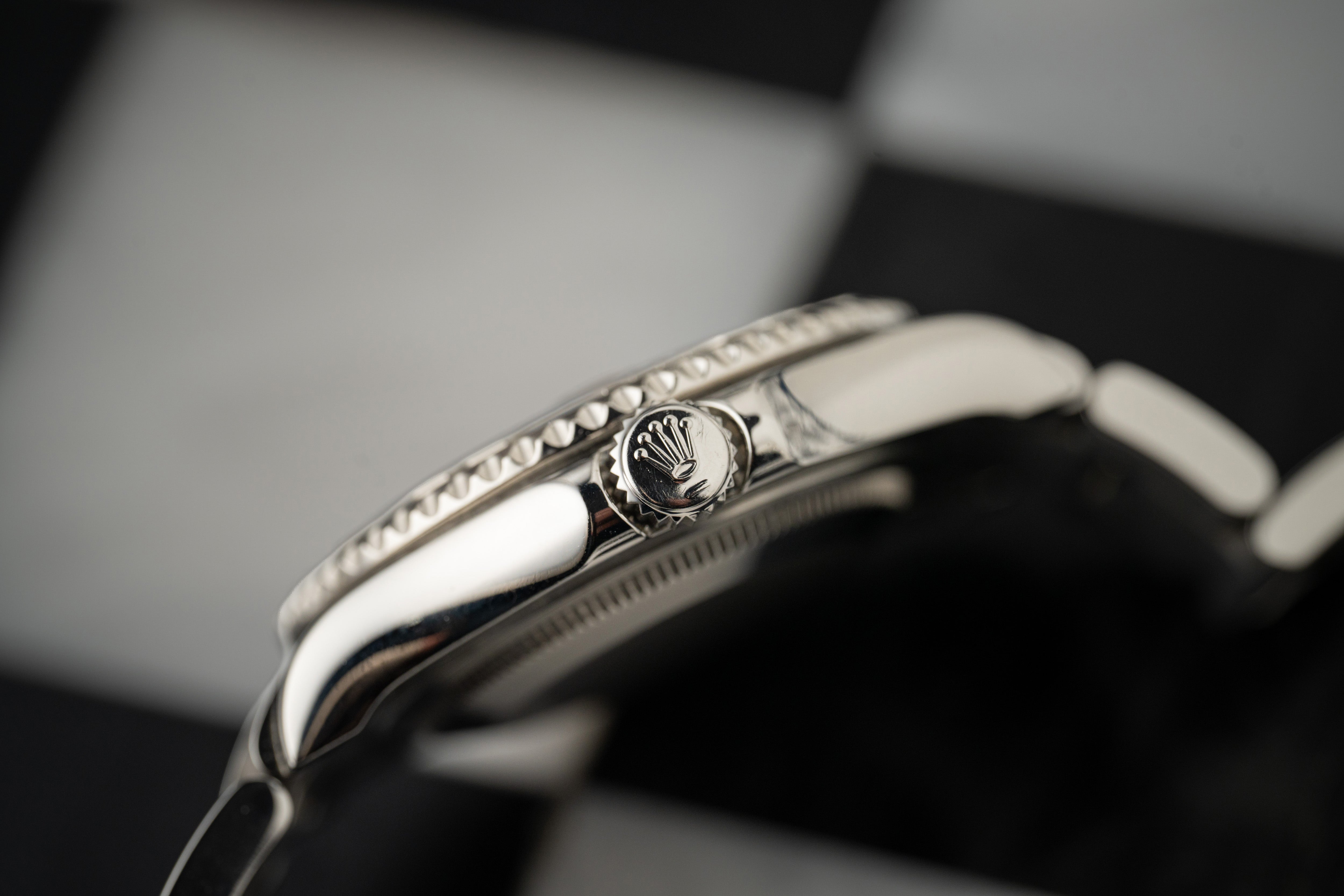 Rolex Yacht-Master 35mm Midsize Steel Platinum Watch 168622 2013