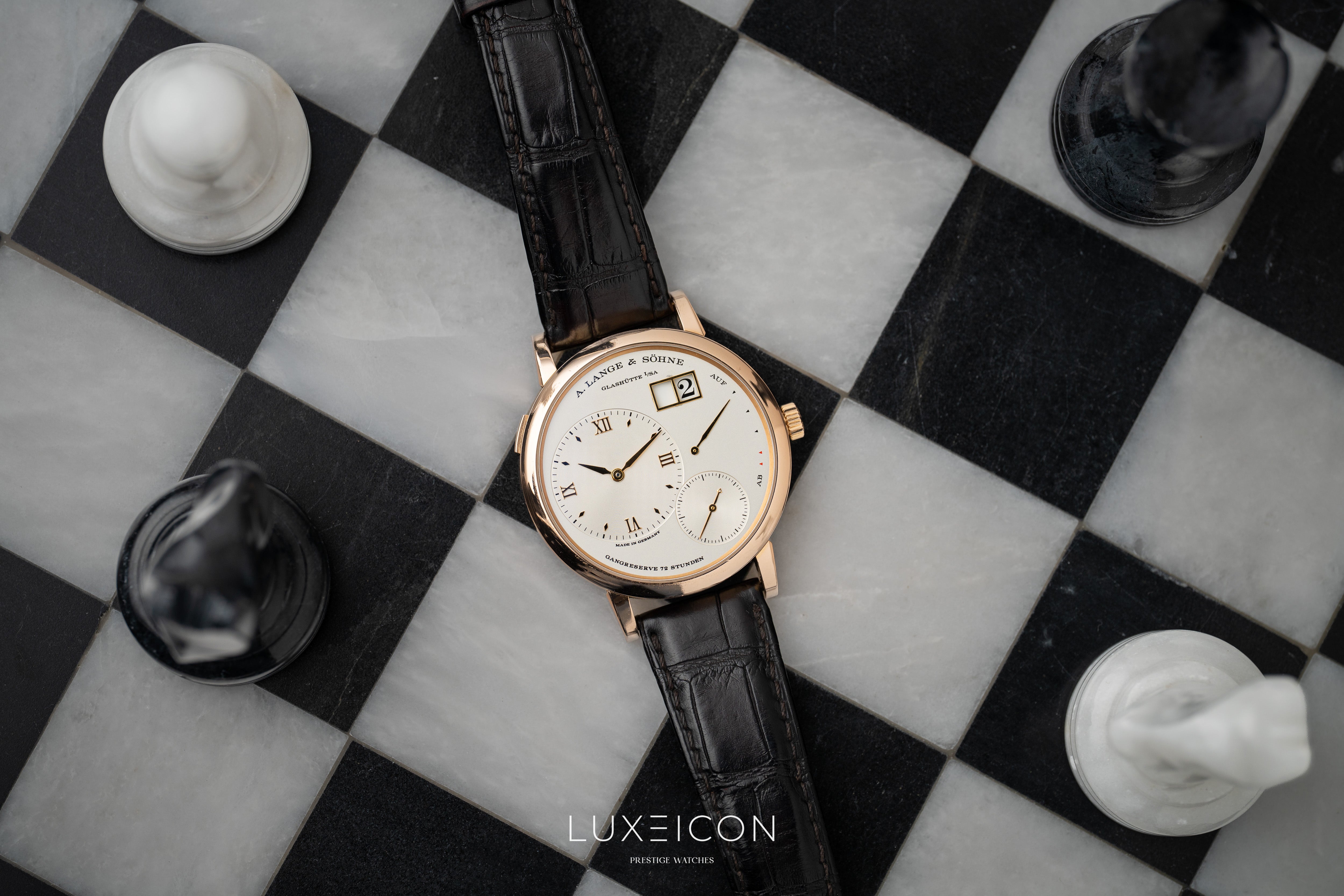 A. Lange & Söhne Grand Lange 1 117.032 18K Rose Gold Watch Only