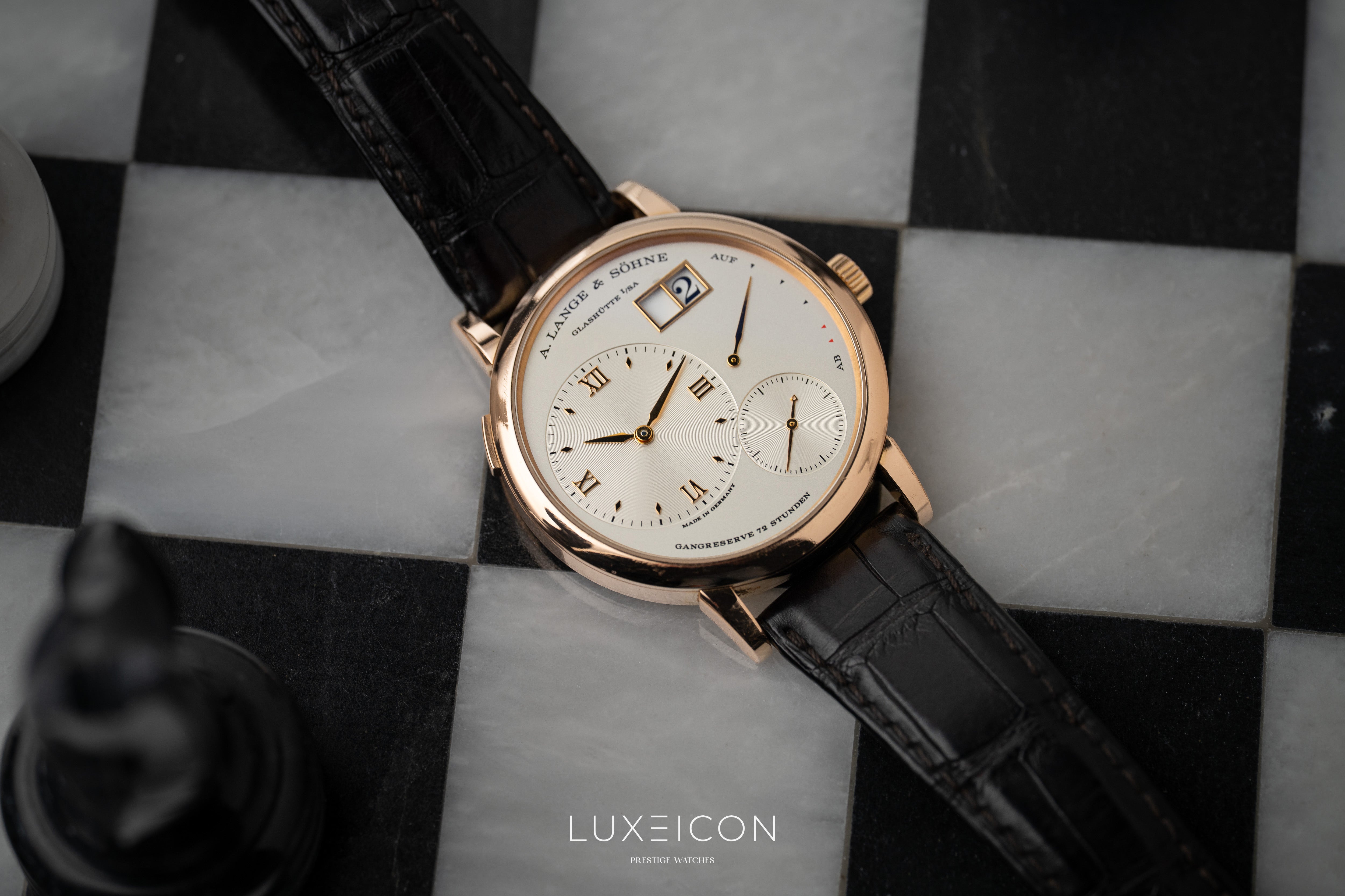 A. Lange & Söhne Grand Lange 1 117.032 18K Rose Gold Watch Only
