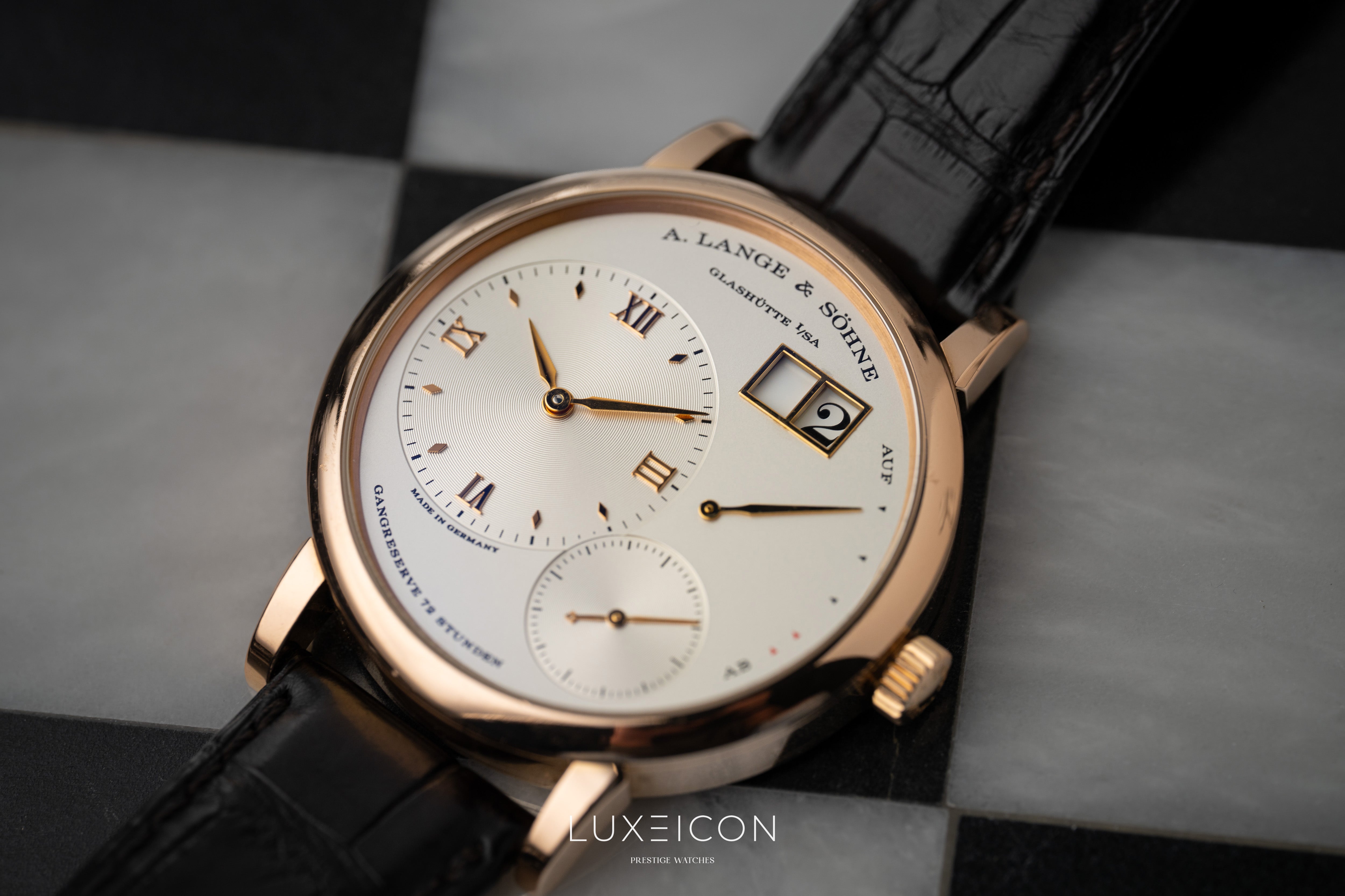 A. Lange & Söhne Grand Lange 1 117.032 18K Rose Gold Watch Only