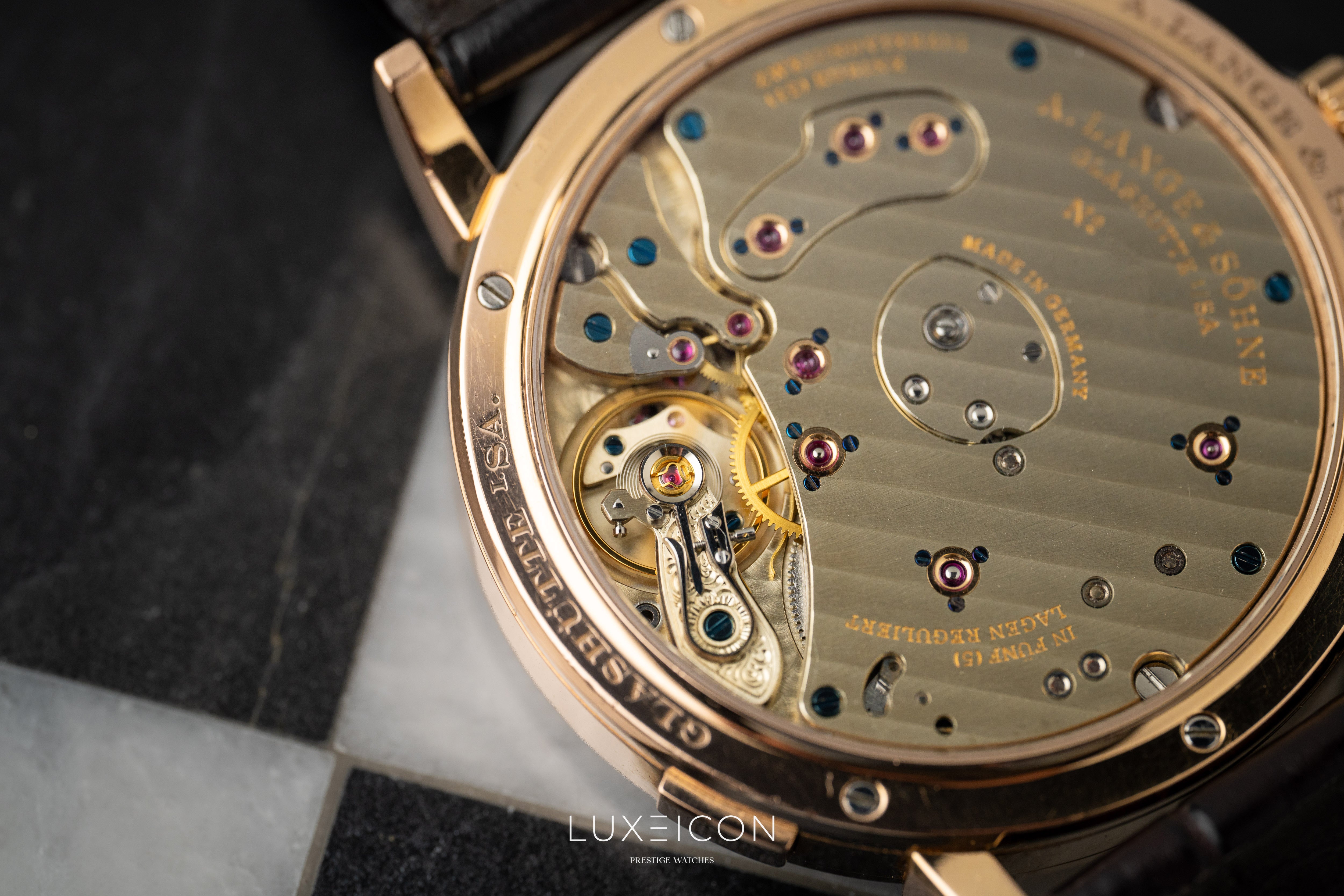 A. Lange & Söhne Grand Lange 1 117.032 18K Rose Gold Watch Only