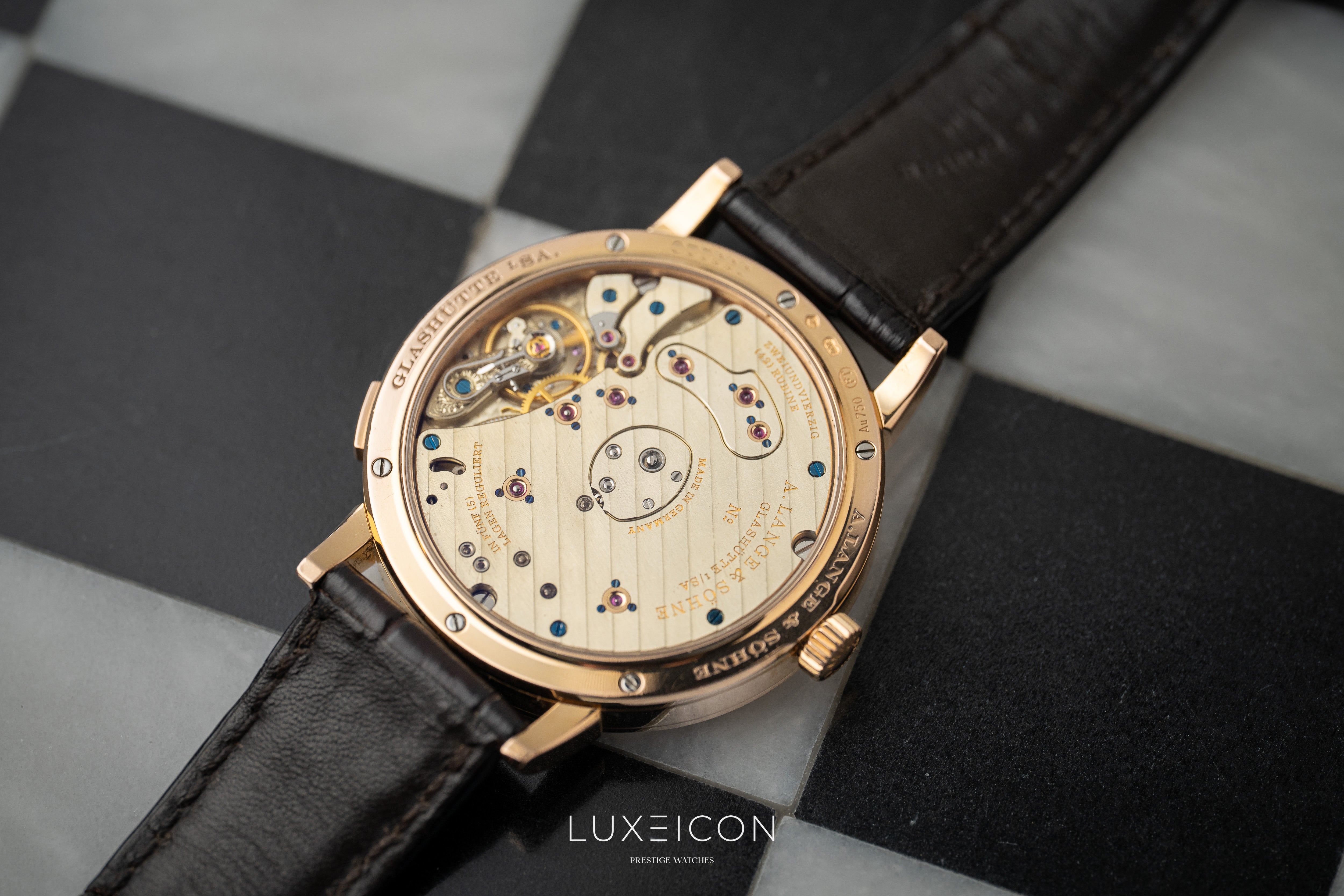 A. Lange & Söhne Grand Lange 1 117.032 18K Rose Gold Watch Only