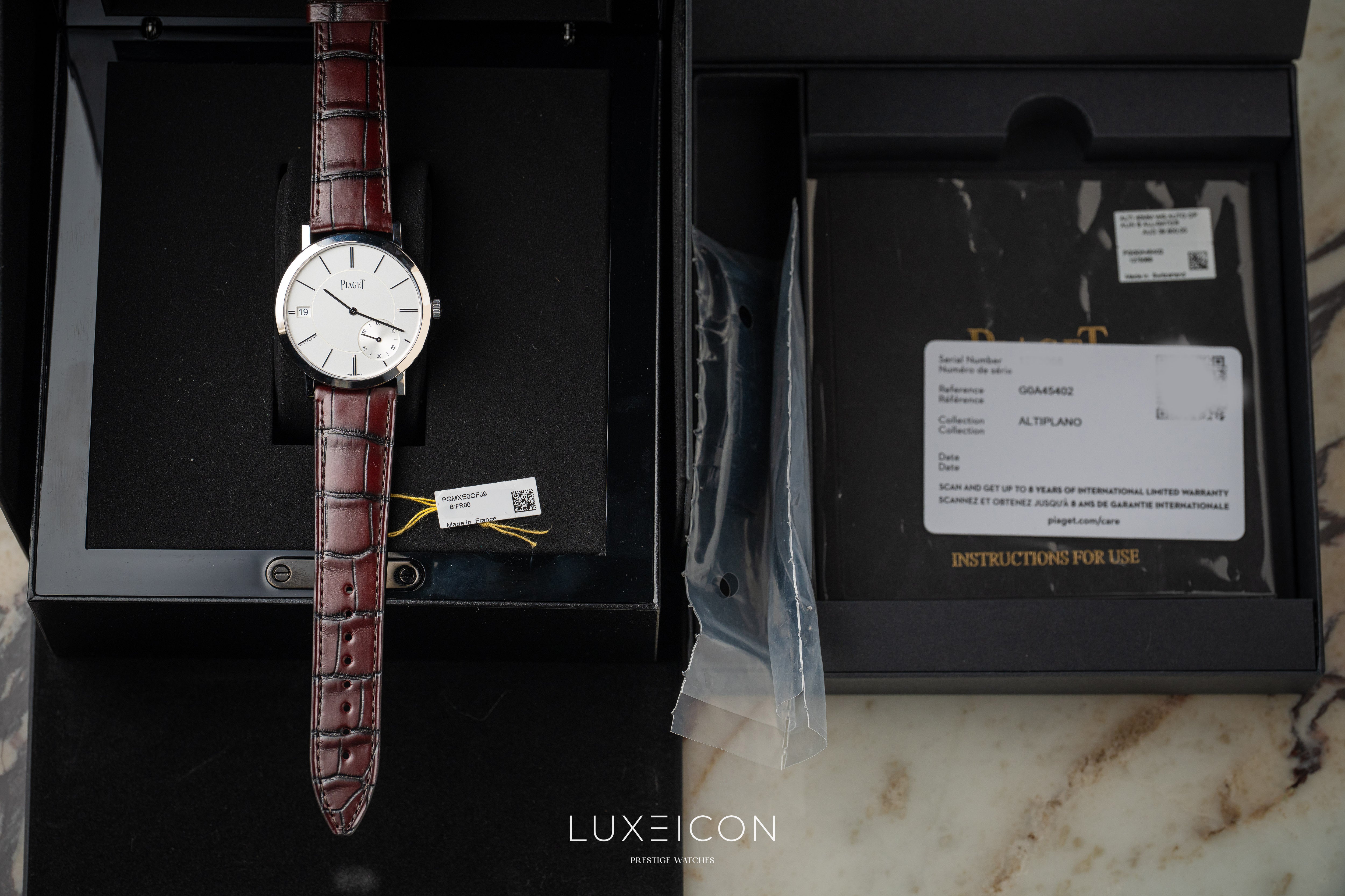 Piaget Altiplano Origin ultra-thin 40mm Grey Dial 18K White Gold 2024
