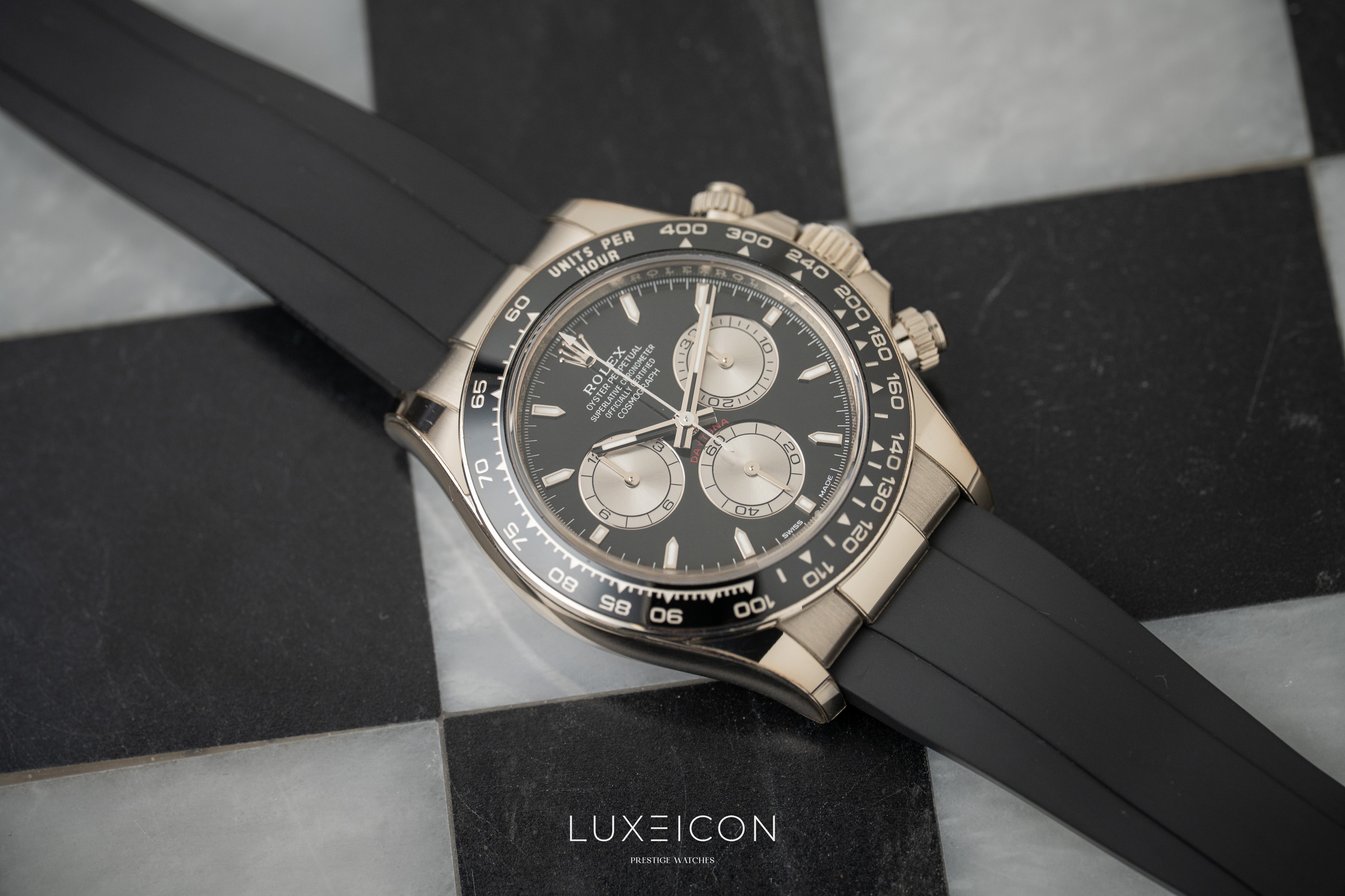 Rolex Cosmograph Daytona Baby Le Mans 126519LN White Gold Black Dial Oysterflex 2025