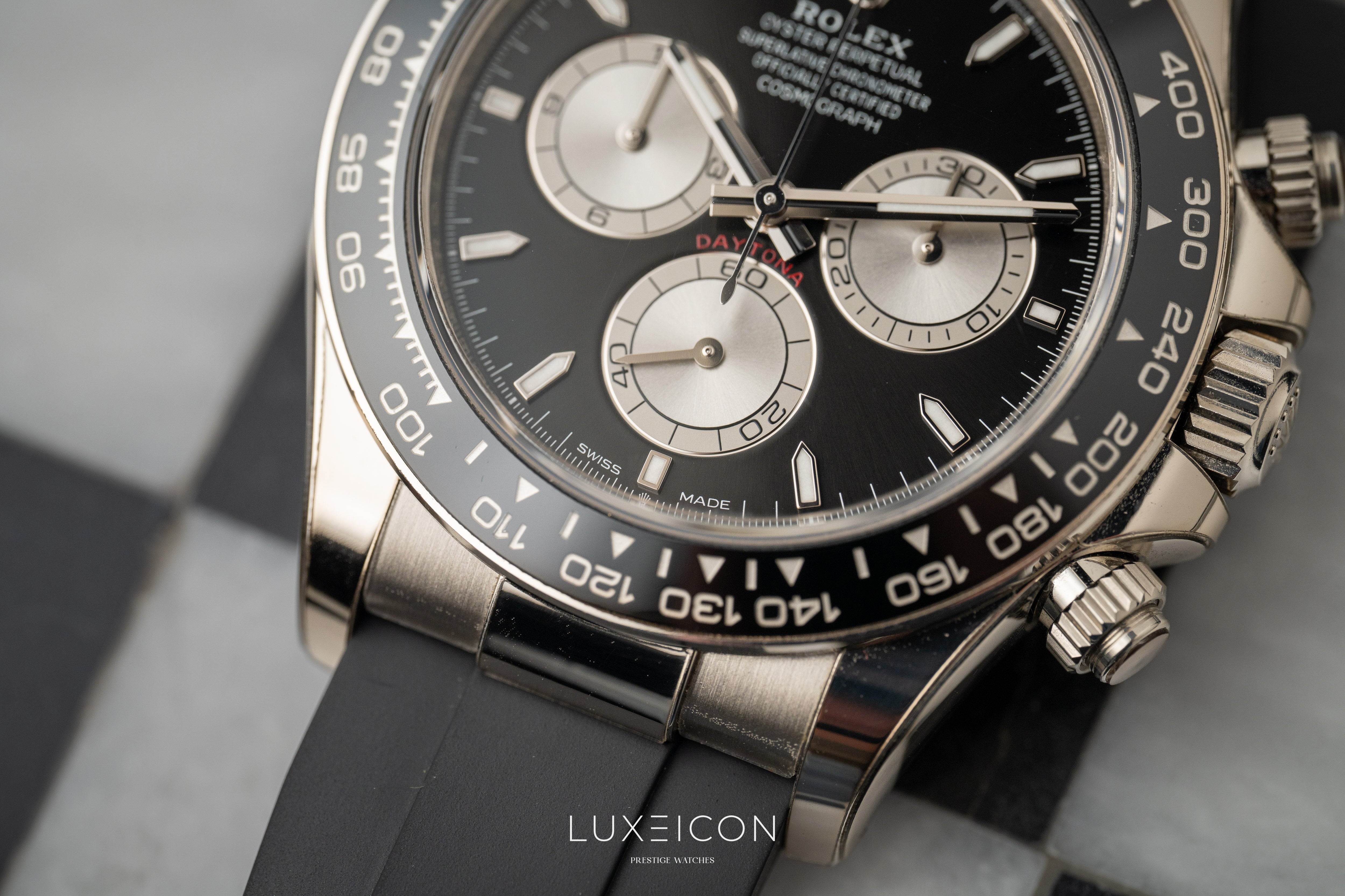 Rolex Cosmograph Daytona Baby Le Mans 126519LN White Gold Black Dial Oysterflex 2025