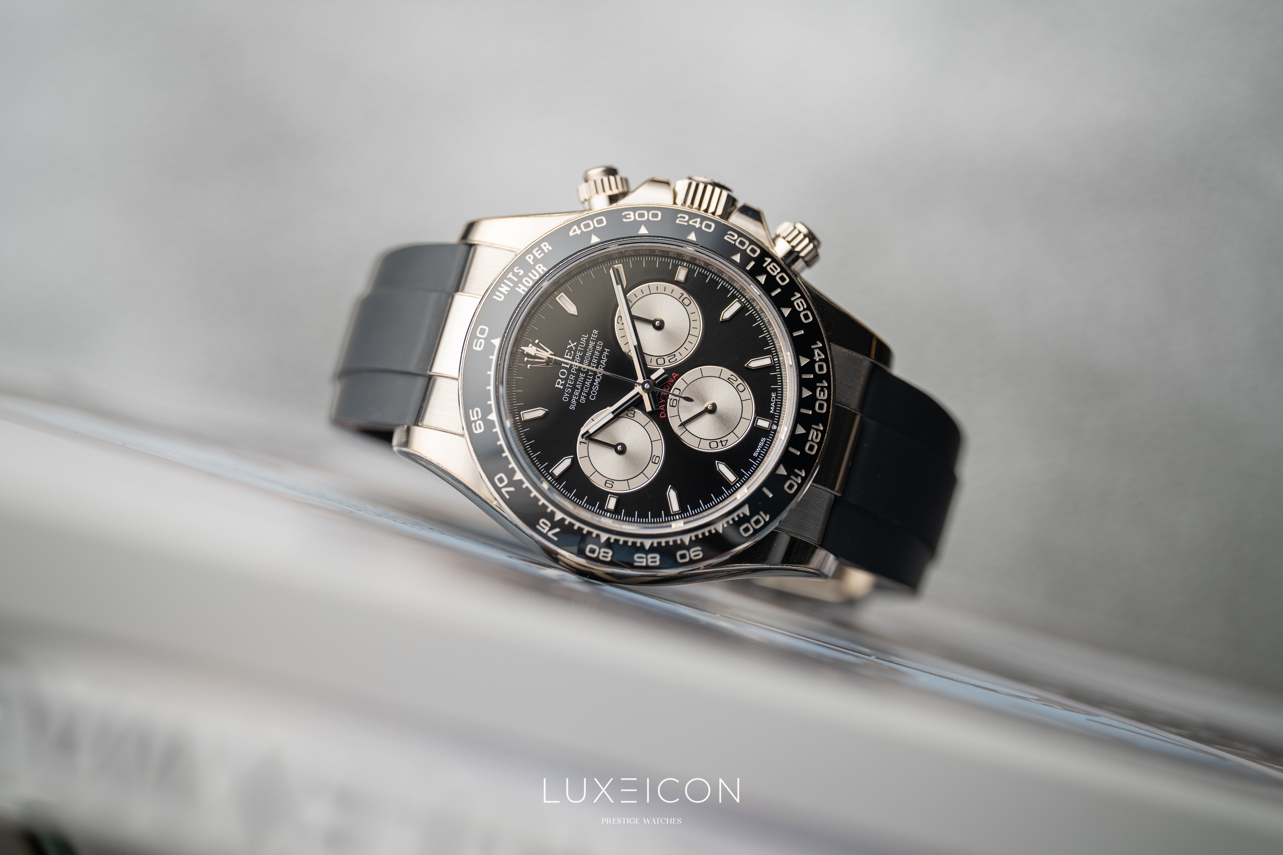 Rolex Cosmograph Daytona Baby Le Mans 126519LN White Gold Black Dial Oysterflex 2025