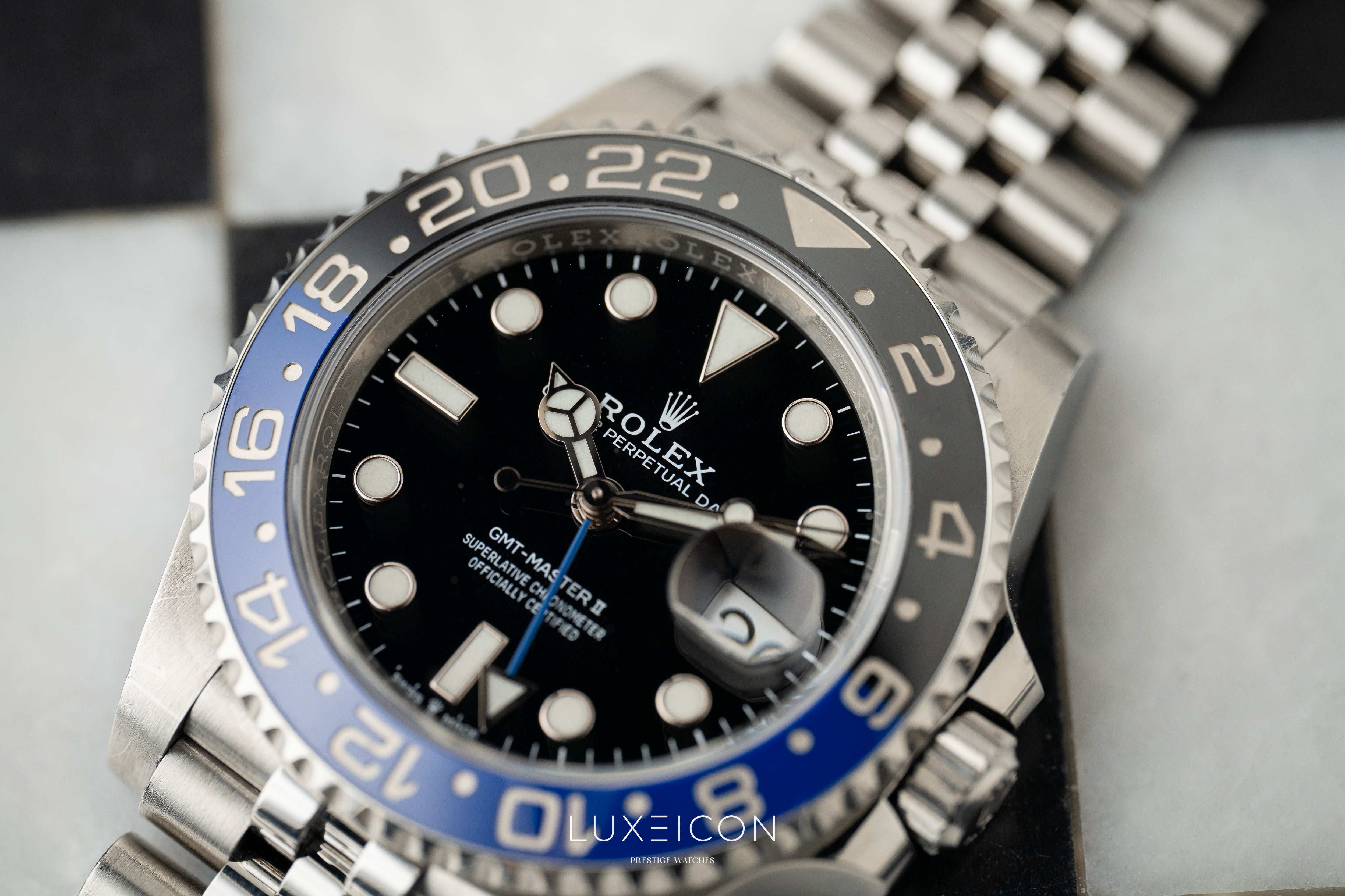 Rolex GMT-Master II Batgirl Jubilee Bracelet 126710BLNR Batgirl 2020