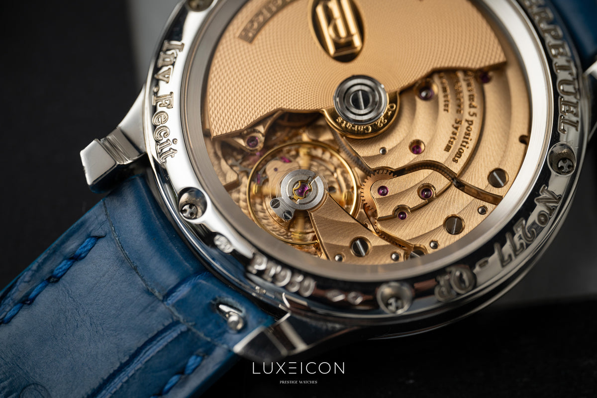 F.P.Journe Octa Quantième Perpétuel Grey Dial 42mm Platinum Perpetual Calendar Clover
