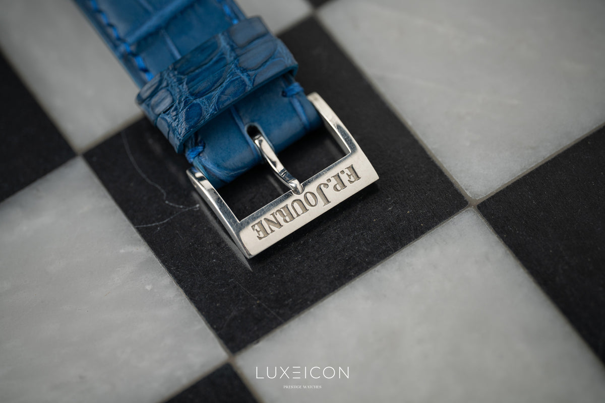 F.P.Journe Octa Quantième Perpétuel Grey Dial 42mm Platinum Perpetual Calendar Clover