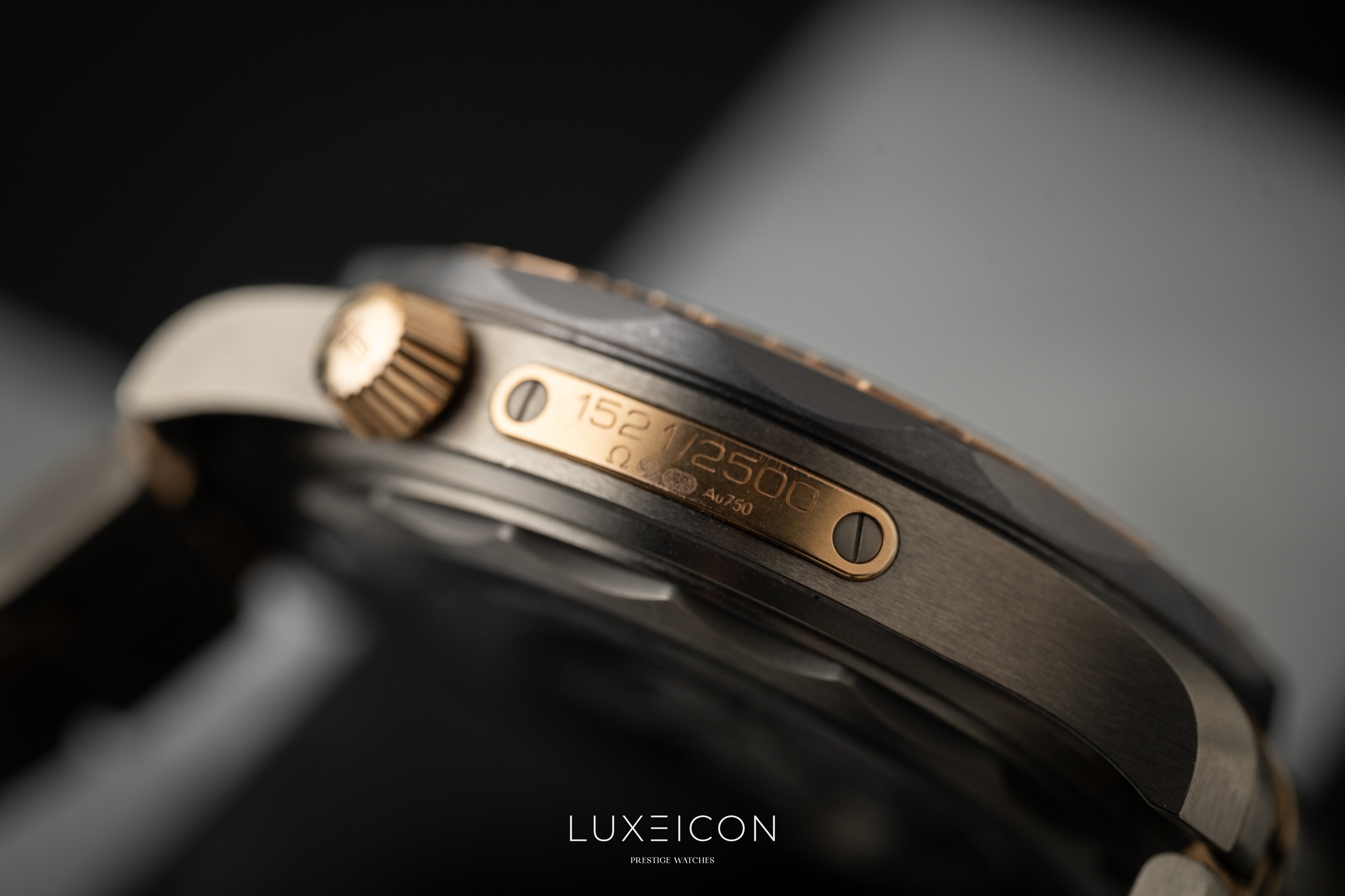 Omega Seamaster Diver 300 M Titanium &amp; Sedna Gold Limited Edition 25th Anniversary