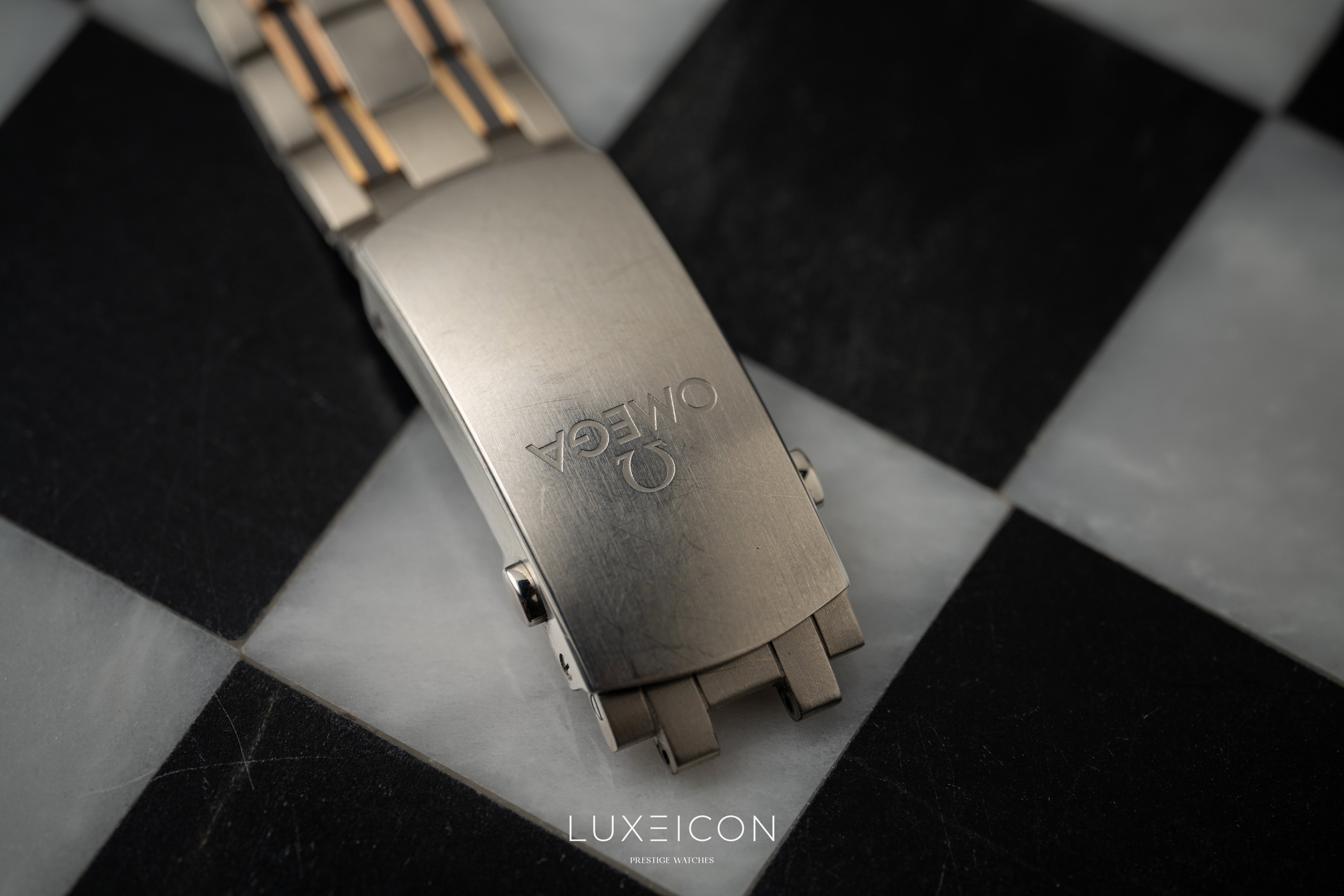 Omega Seamaster Diver 300 M Titanium &amp; Sedna Gold Limited Edition 25th Anniversary