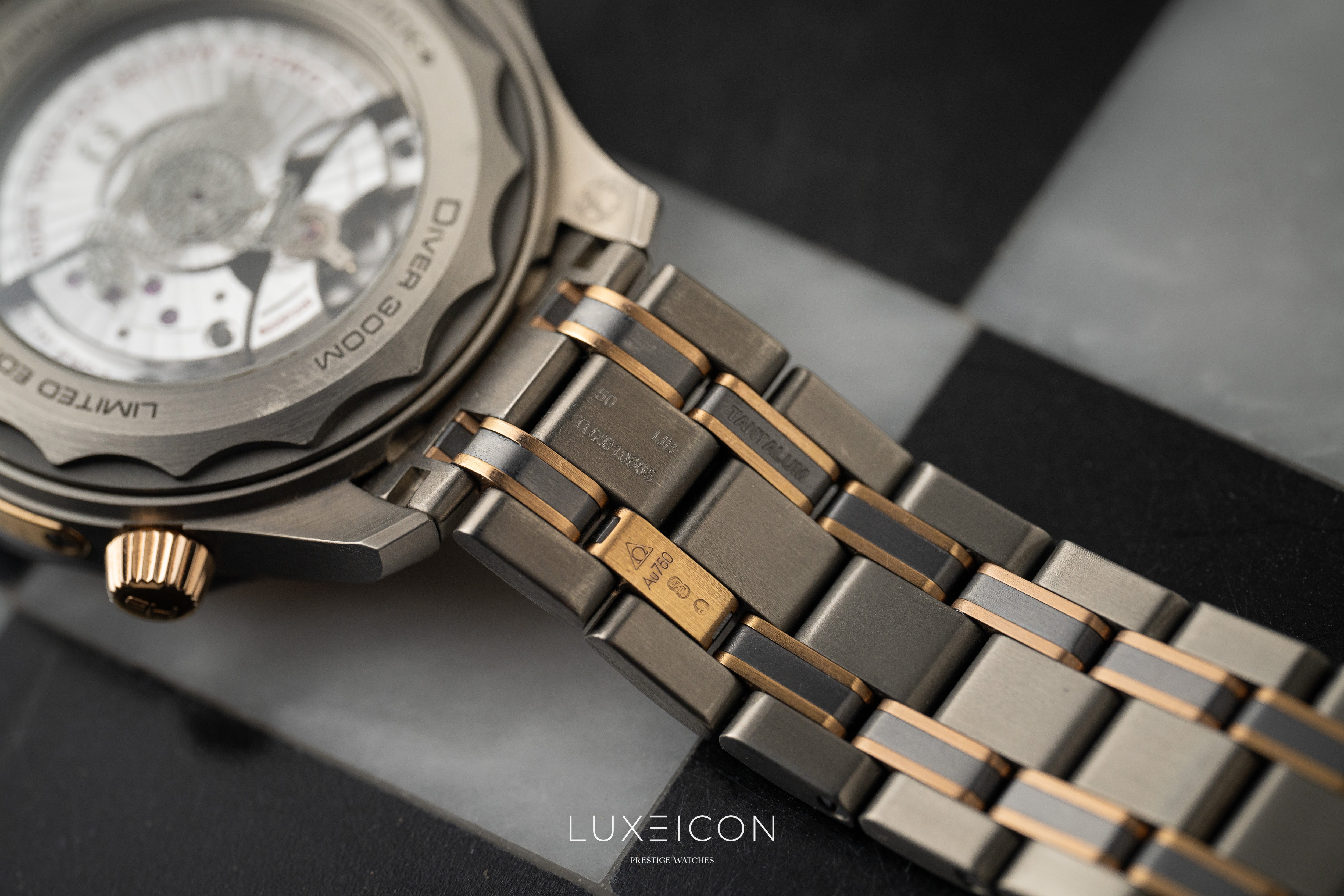 Omega Seamaster Diver 300 M Titanium &amp; Sedna Gold Limited Edition 25th Anniversary