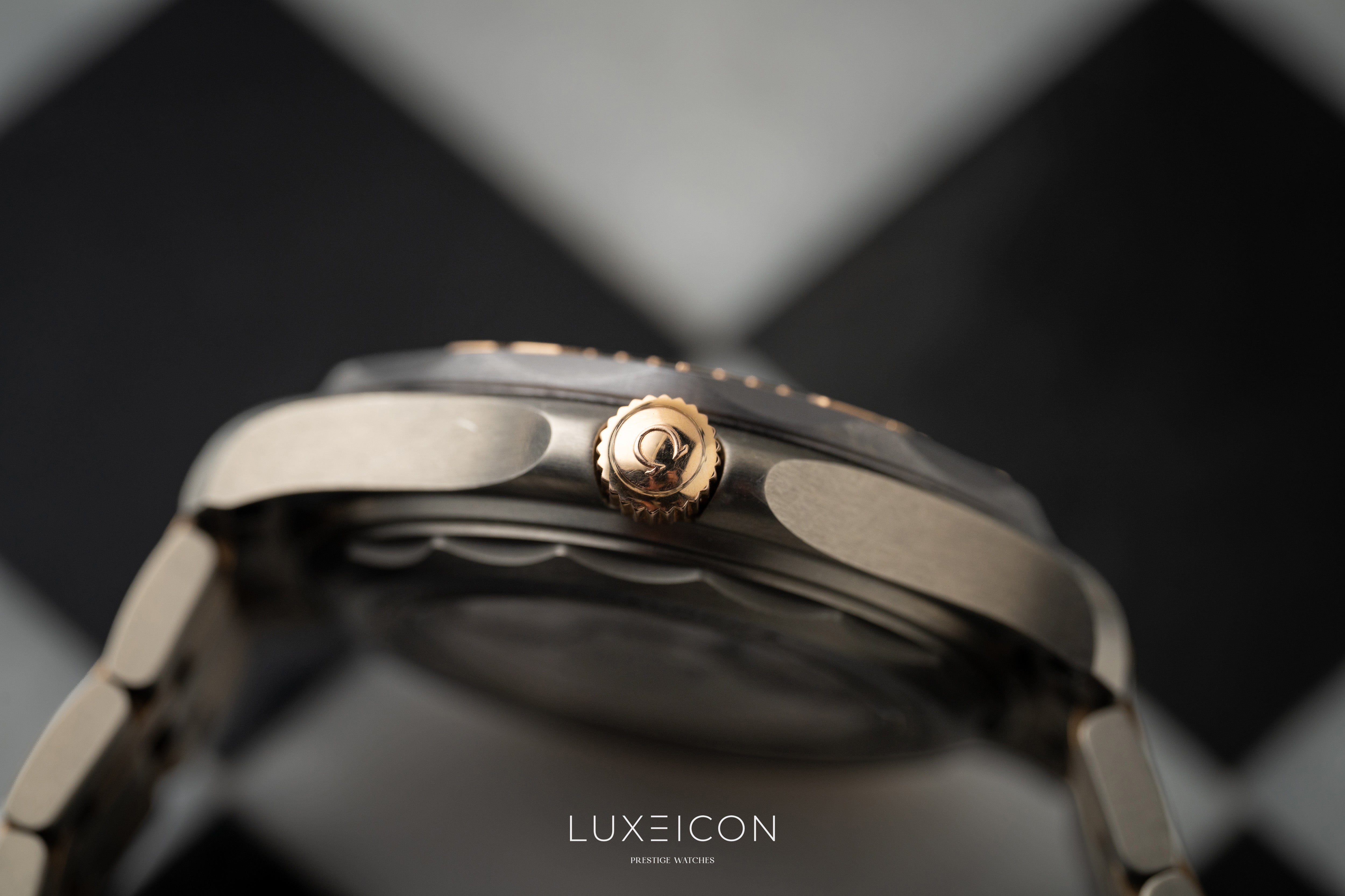Omega Seamaster Diver 300 M Titanium &amp; Sedna Gold Limited Edition 25th Anniversary