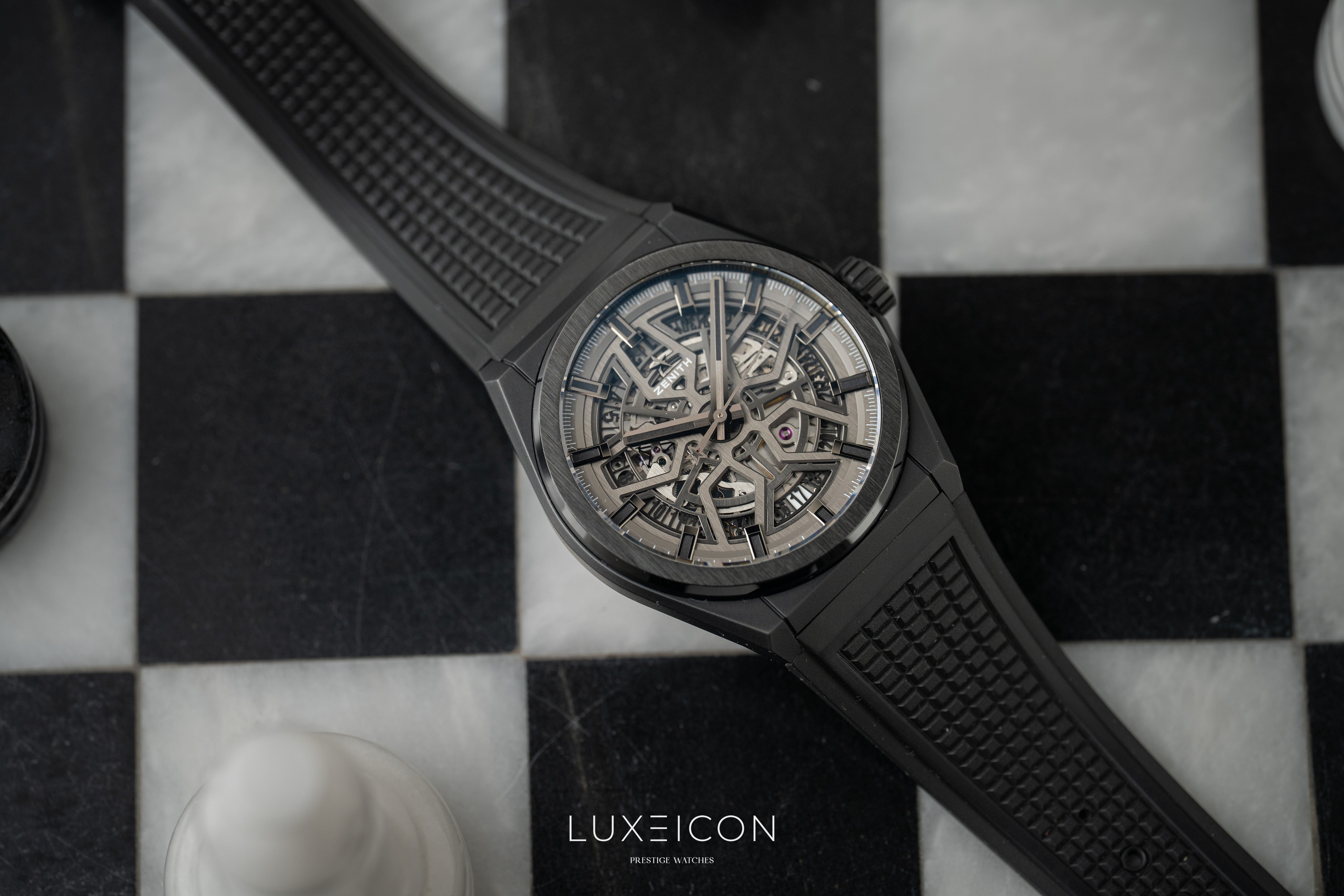 Zenith Elite Defy Classic Skeleton Ceramic 41mm