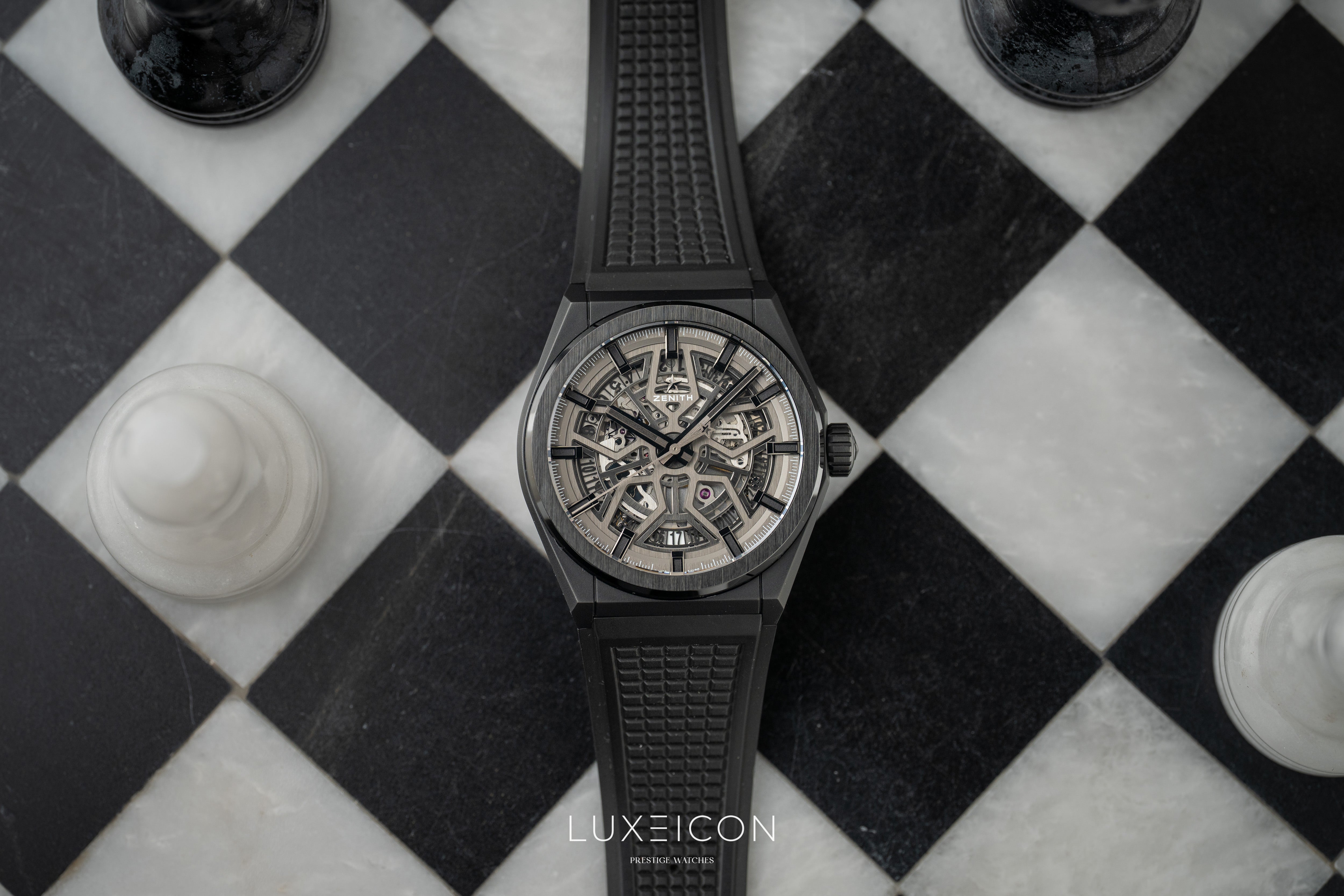 Zenith Elite Defy Classic Skeleton Ceramic 41mm