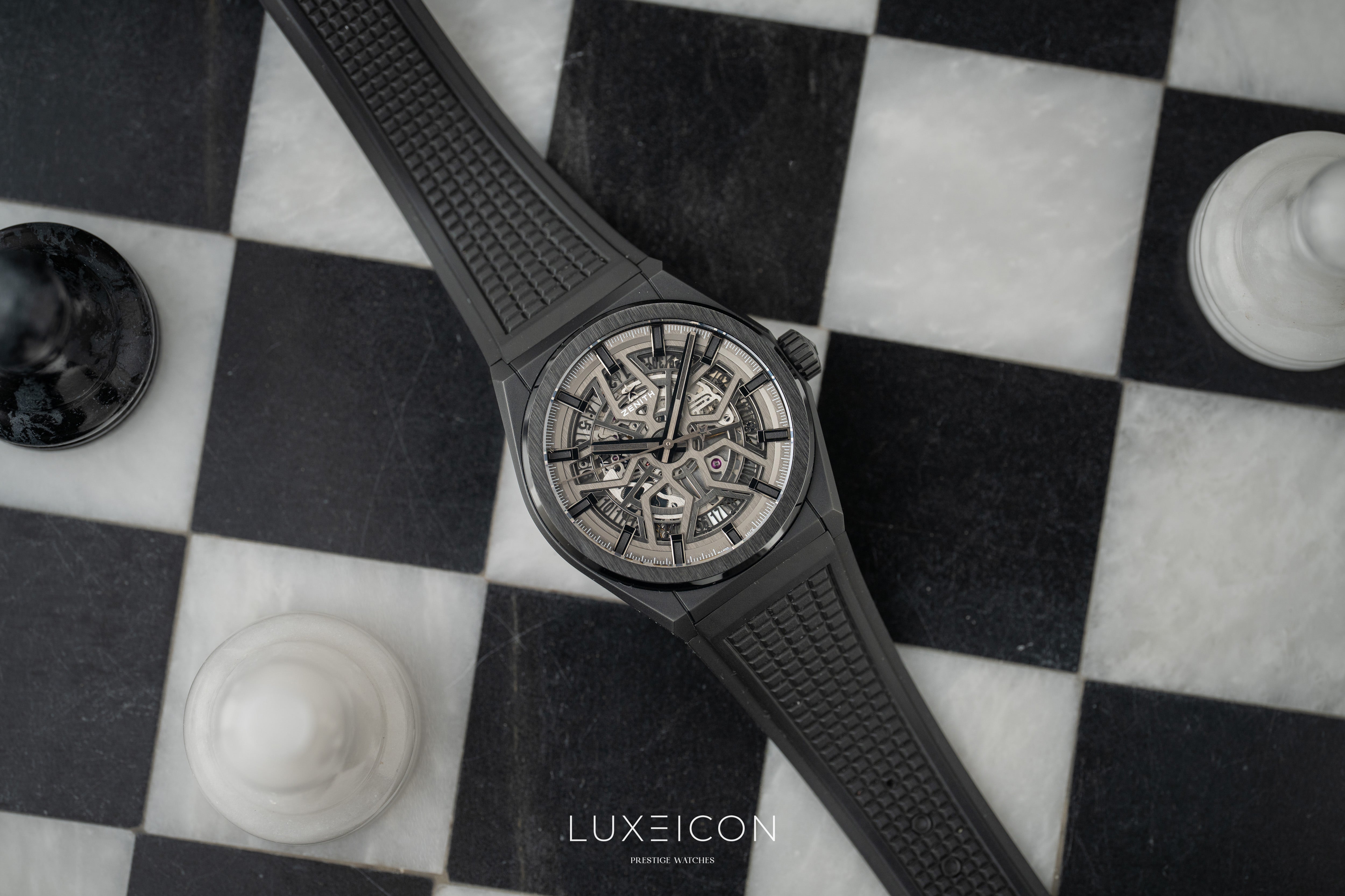 Zenith Elite Defy Classic Skeleton Ceramic 41mm