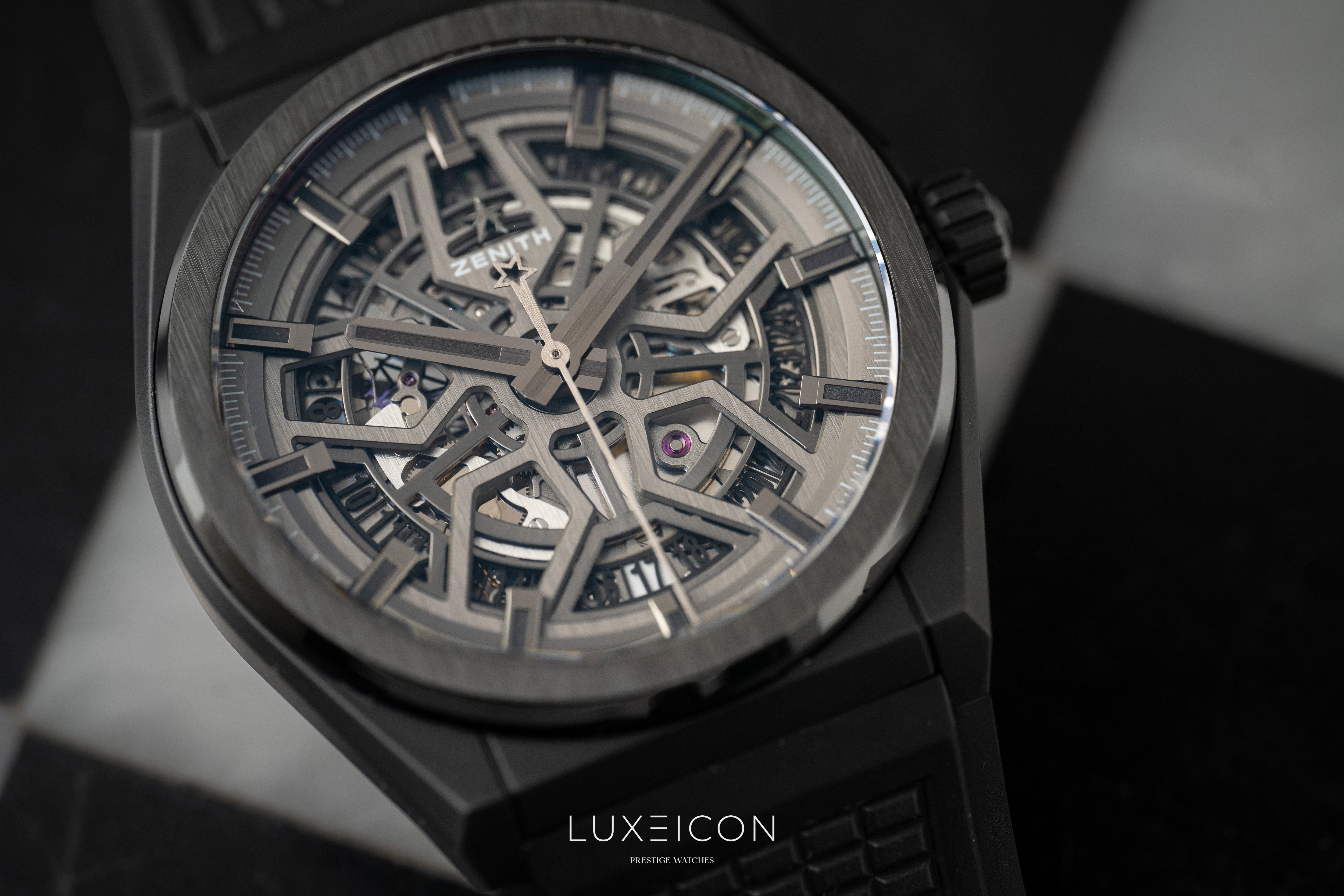 Zenith Elite Defy Classic Skeleton Ceramic 41mm