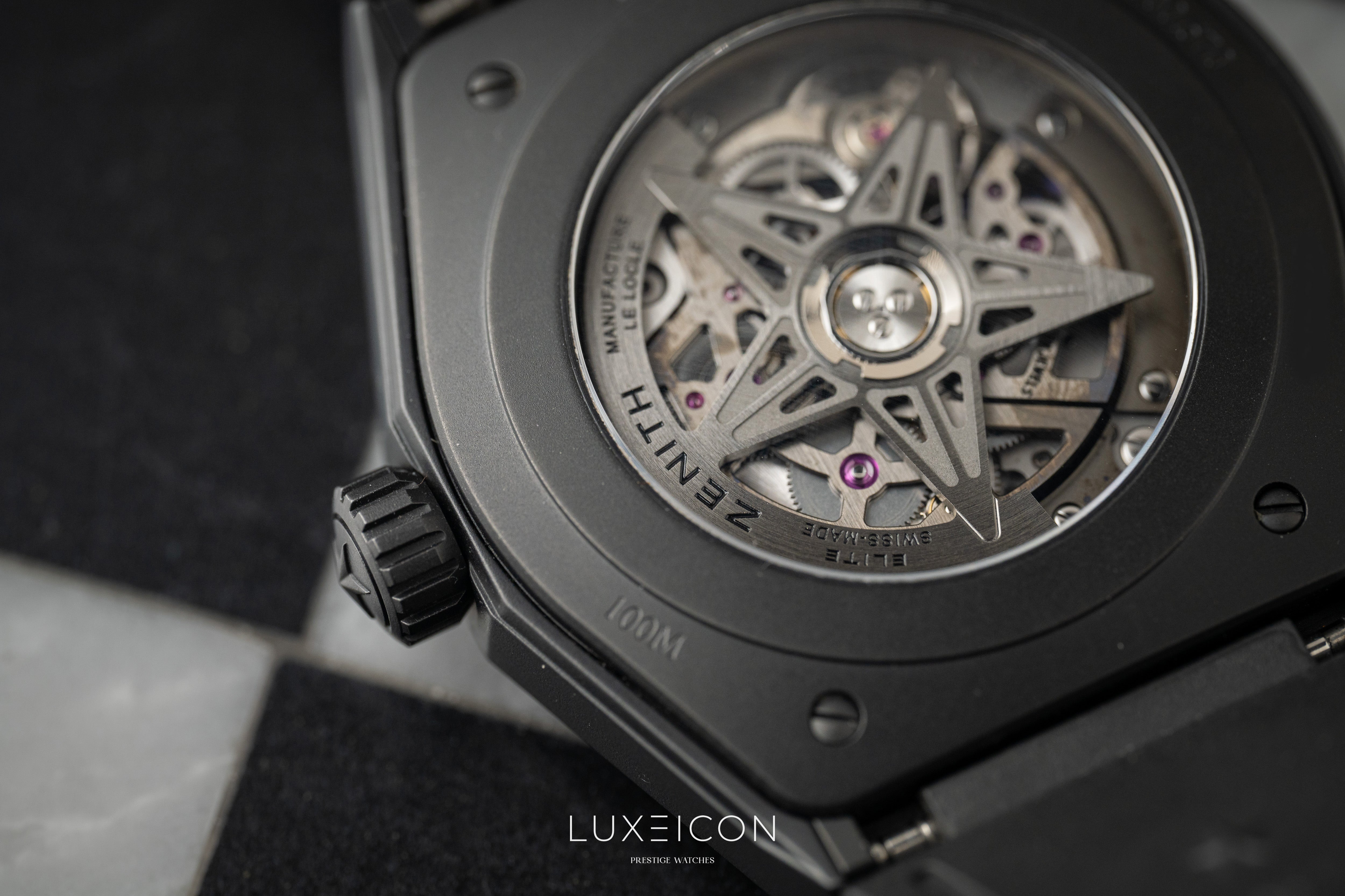 Zenith Elite Defy Classic Skeleton Ceramic 41mm