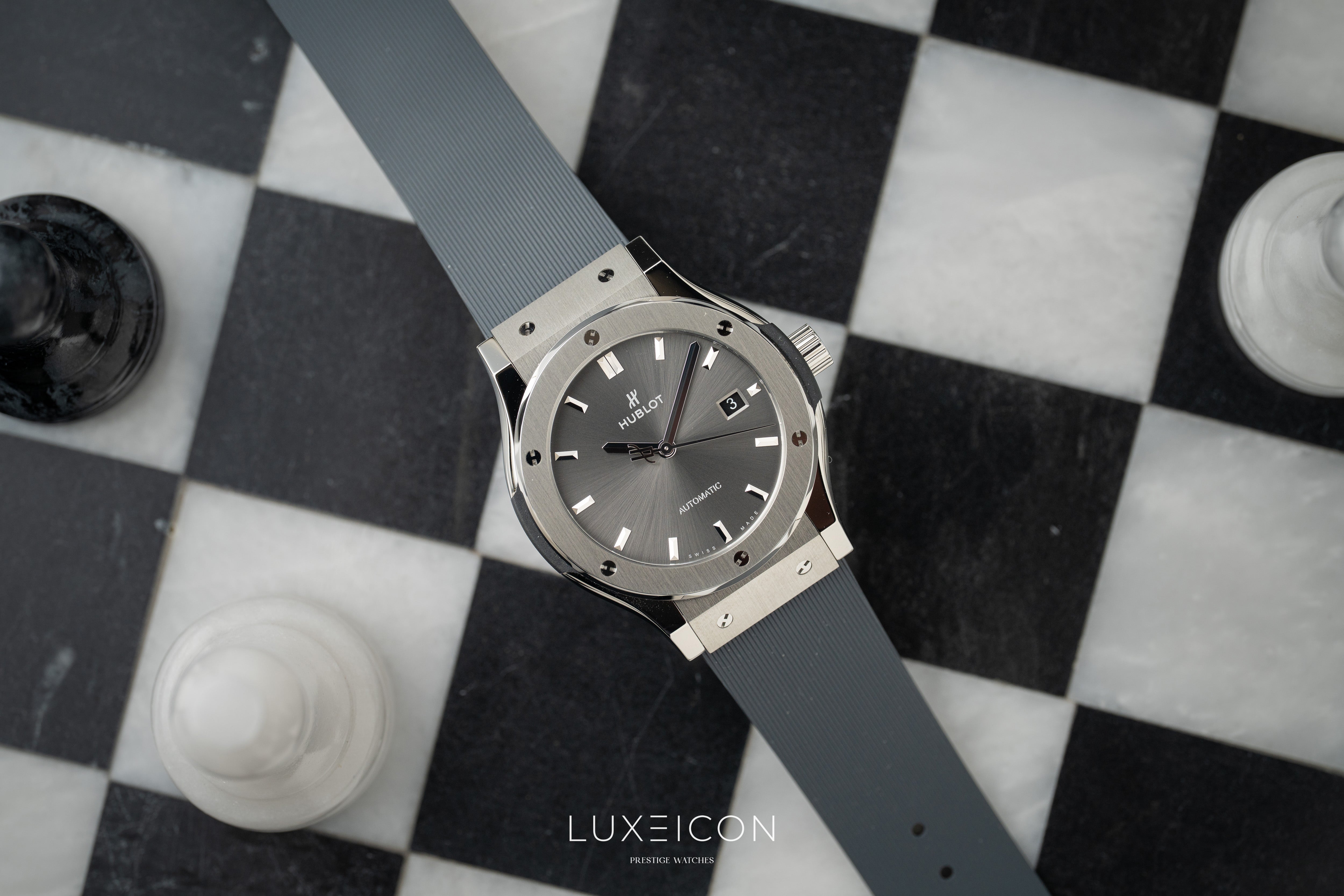 Hublot Classic Fusion Racing Grey Titanium 42mm 2026 Brand New