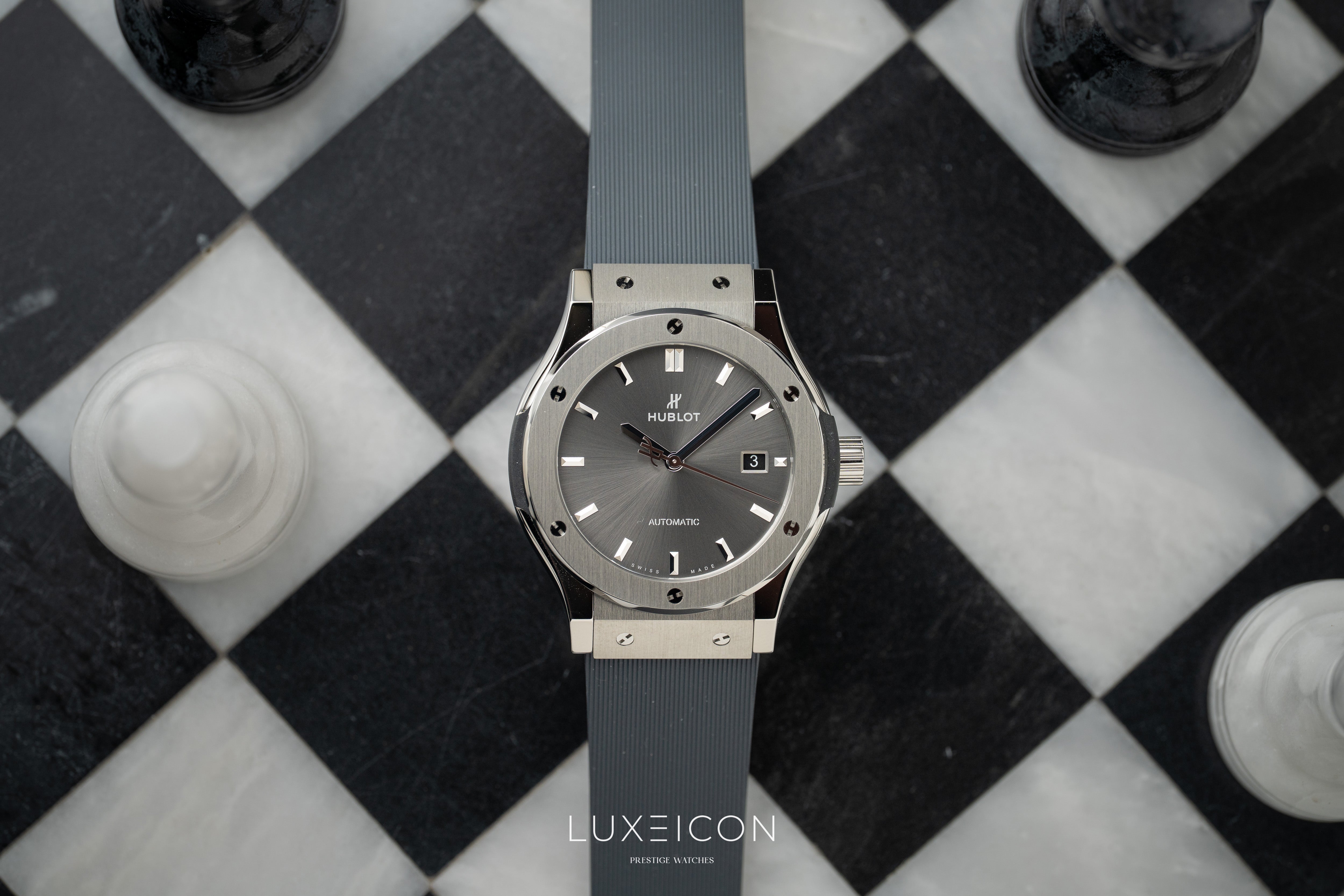 Hublot Classic Fusion Racing Grey Titanium 42mm 2026 Brand New