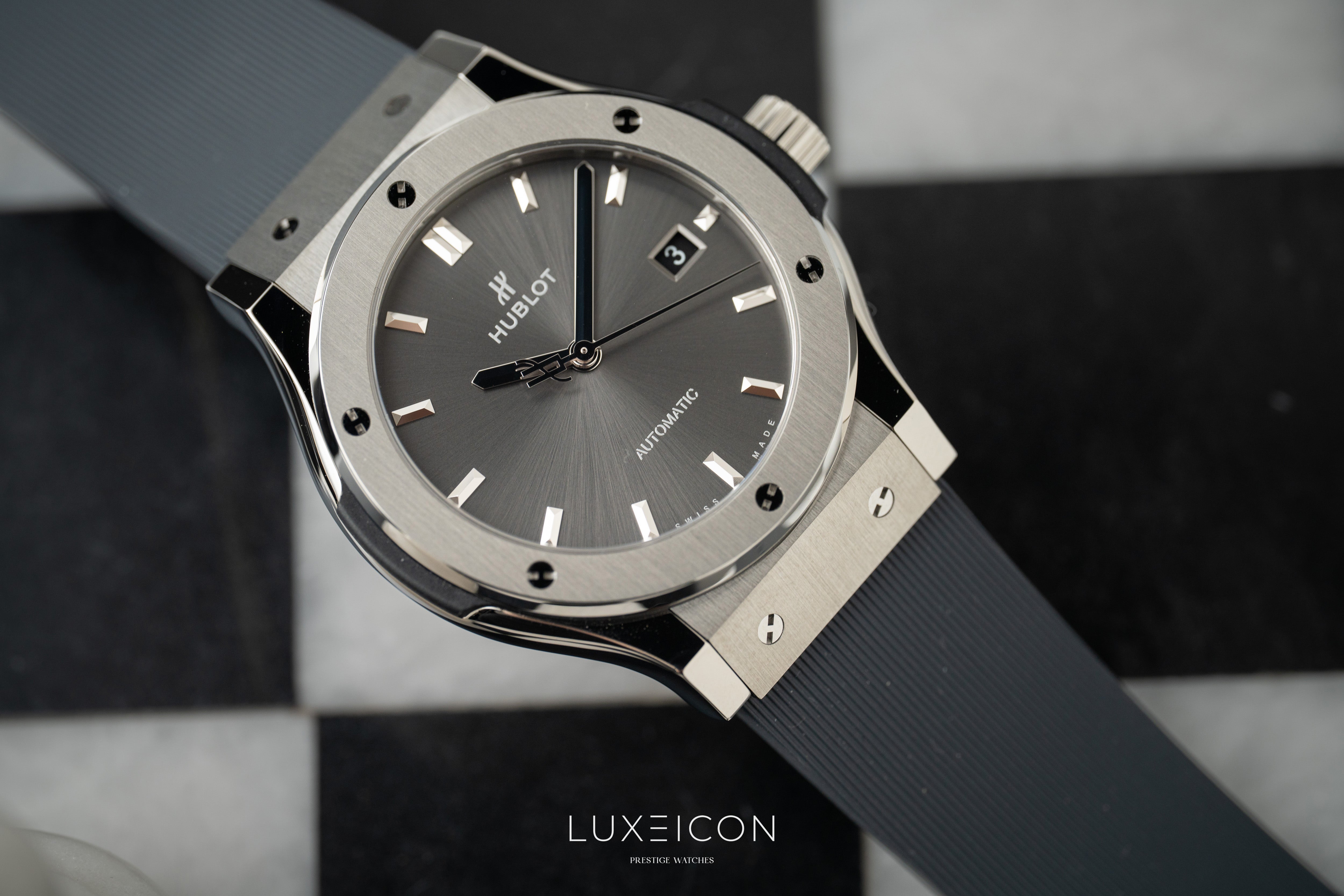 Hublot Classic Fusion Racing Grey Titanium 42mm 2026 Brand New