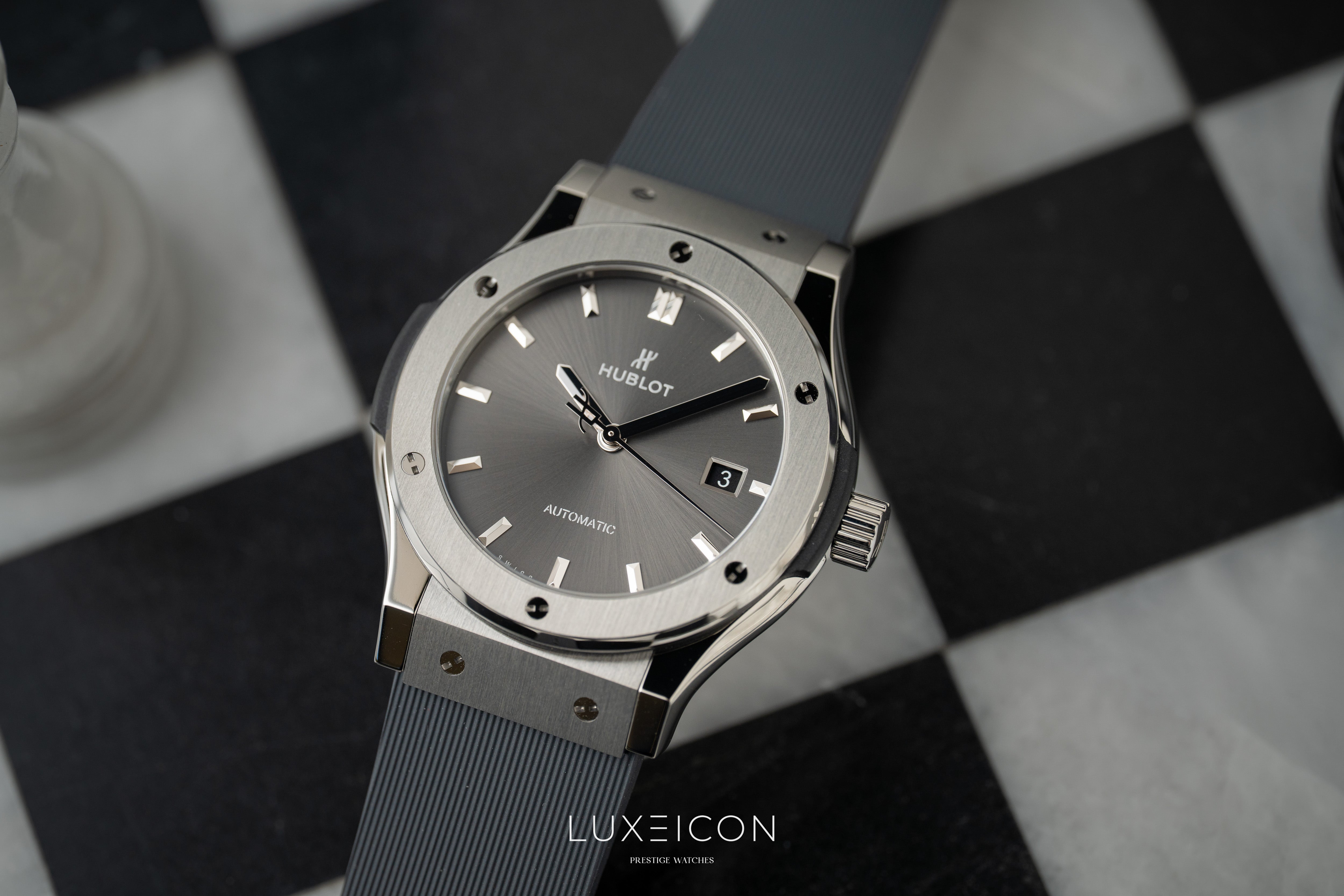 Hublot Classic Fusion Racing Grey Titanium 42mm 2026 Brand New