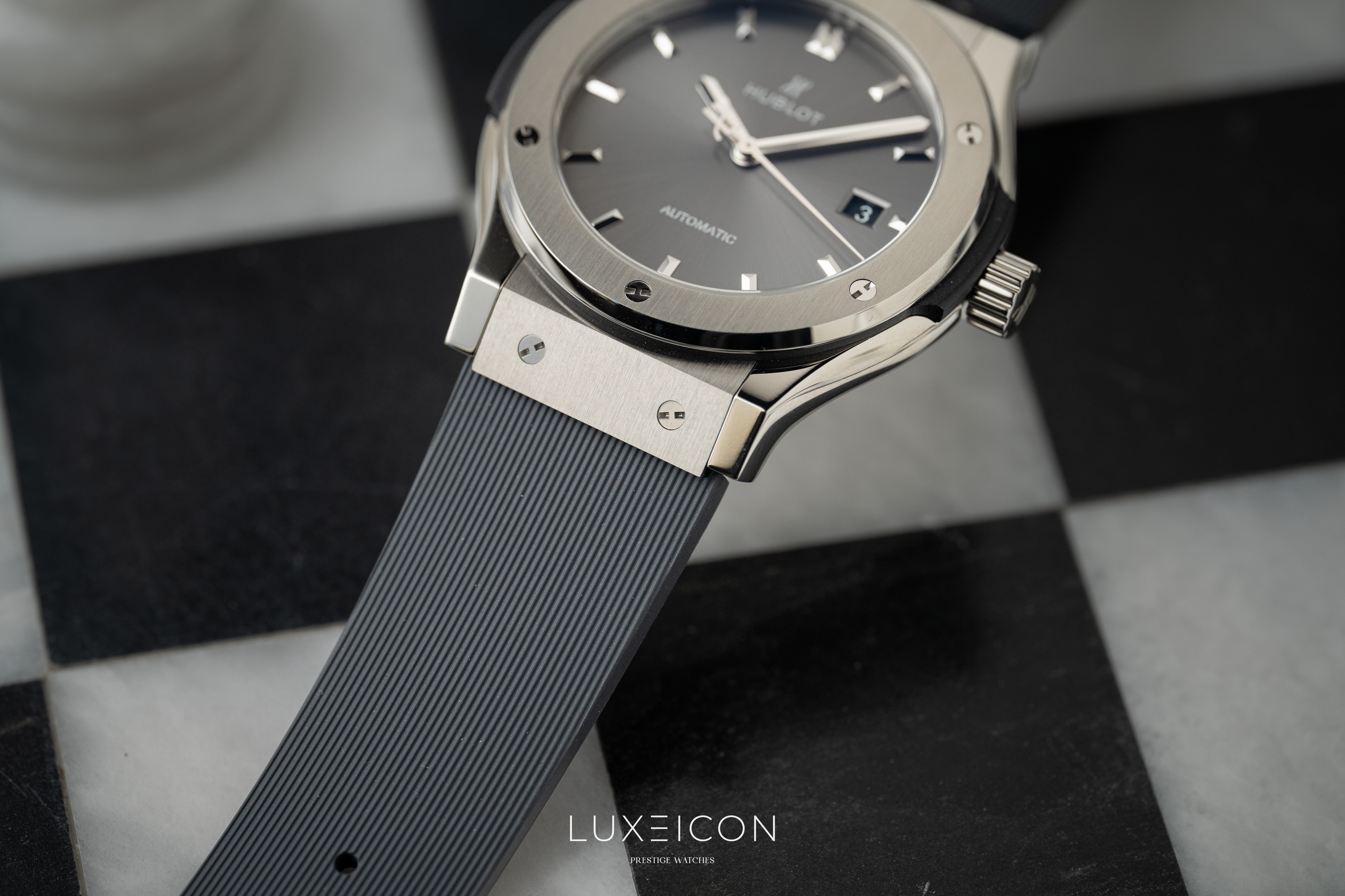 Hublot Classic Fusion Racing Grey Titanium 42mm 2026 Brand New