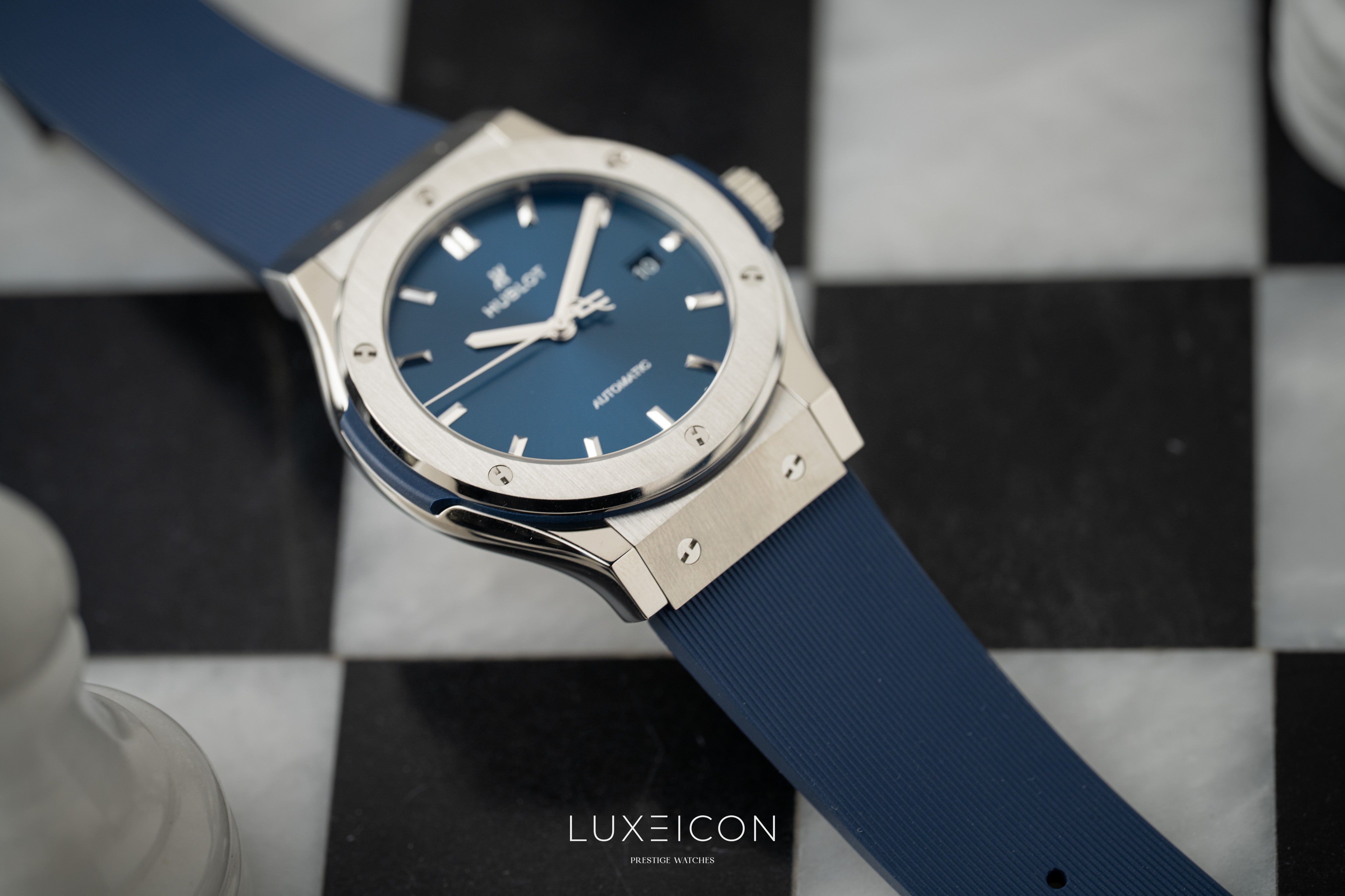 Hublot Classic Fusion Blue Dial Titanium 42mm 2026 Brand New
