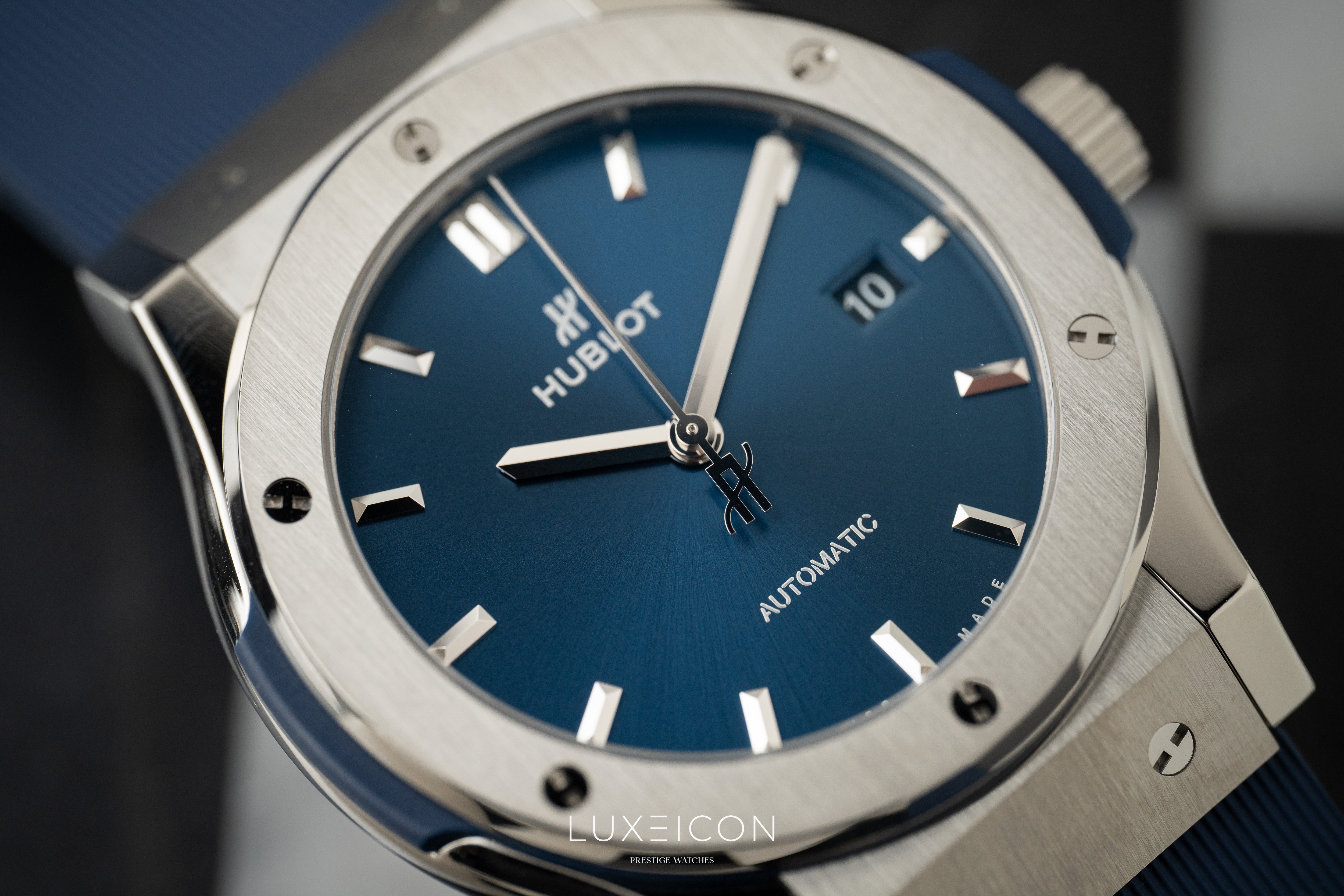 Hublot Classic Fusion Blue Dial Titanium 42mm 2026 Brand New