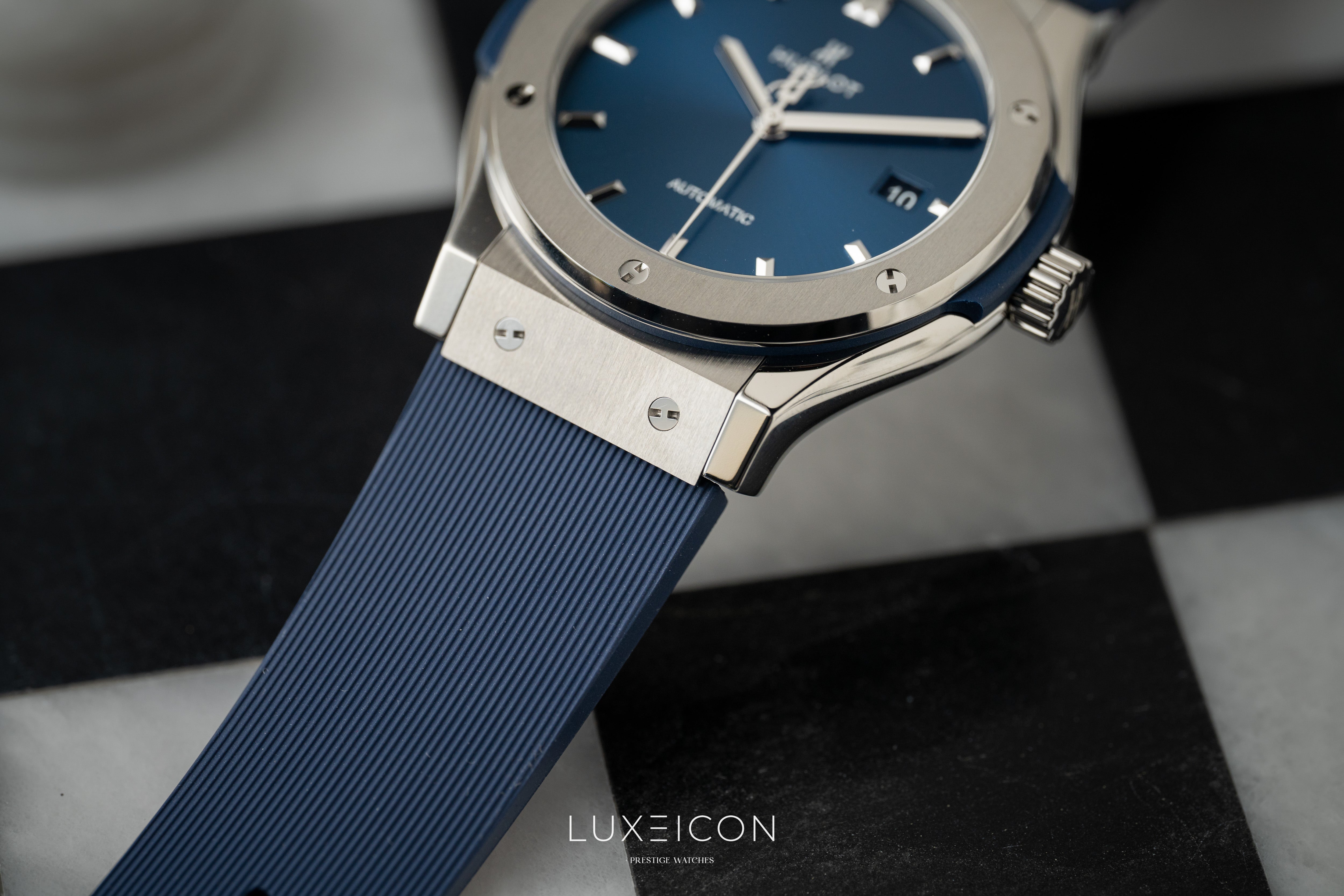 Hublot Classic Fusion Blue Dial Titanium 42mm 2026 Brand New