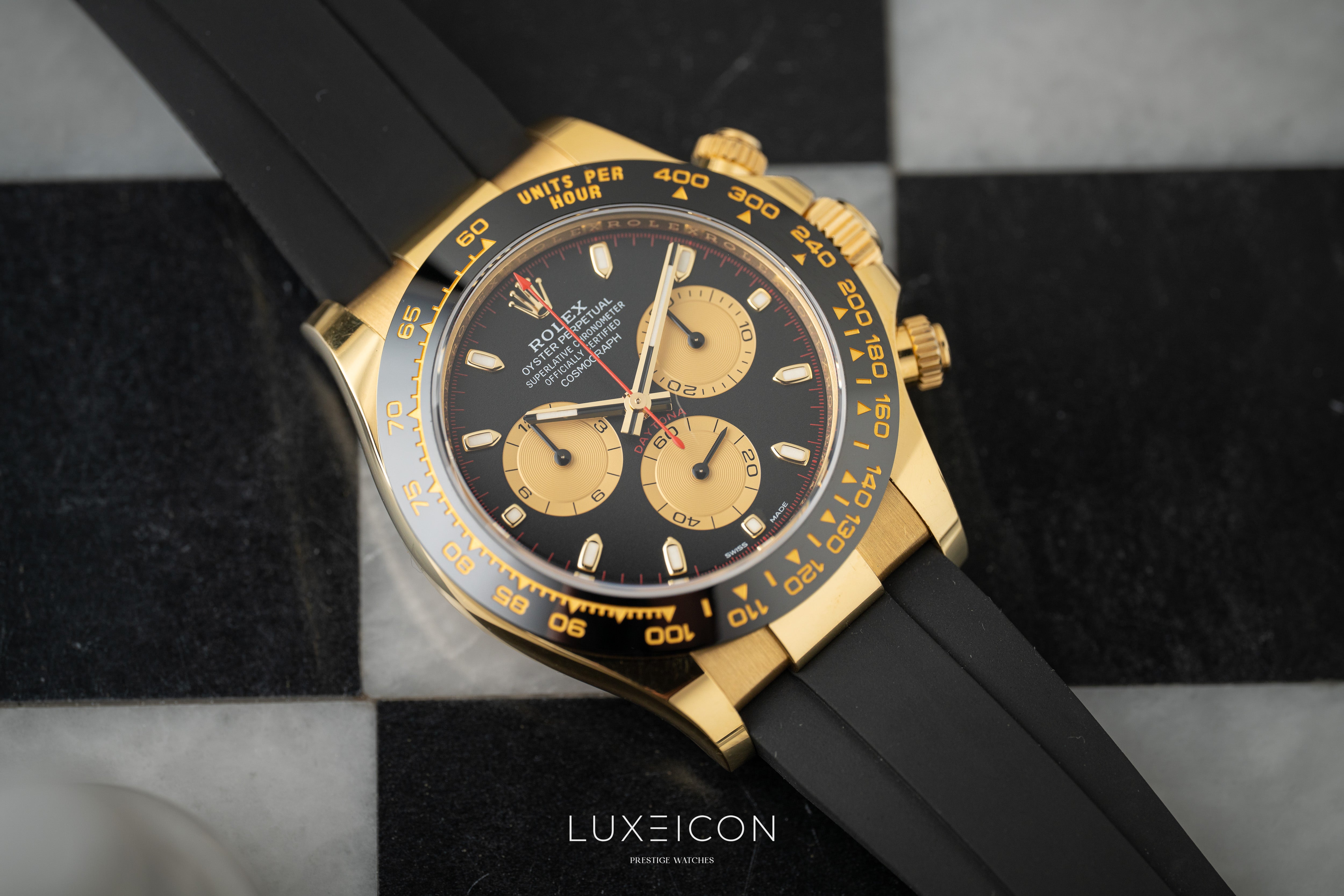 Rolex Cosmograph Daytona 40mm Black Champagne Paul Newman Dial 126518LN 2023