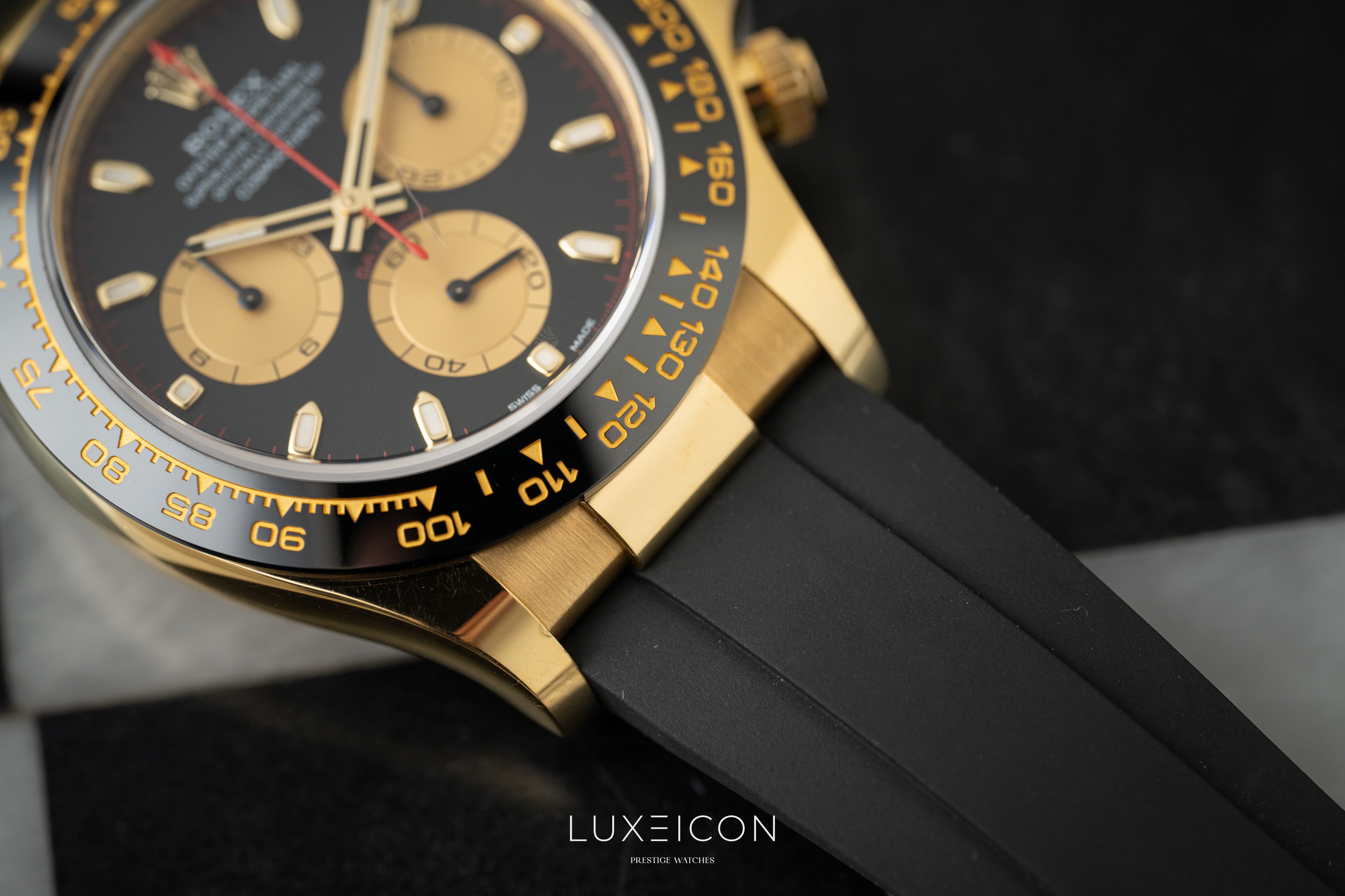 Rolex Cosmograph Daytona 40mm Black Champagne Paul Newman Dial 126518LN 2023