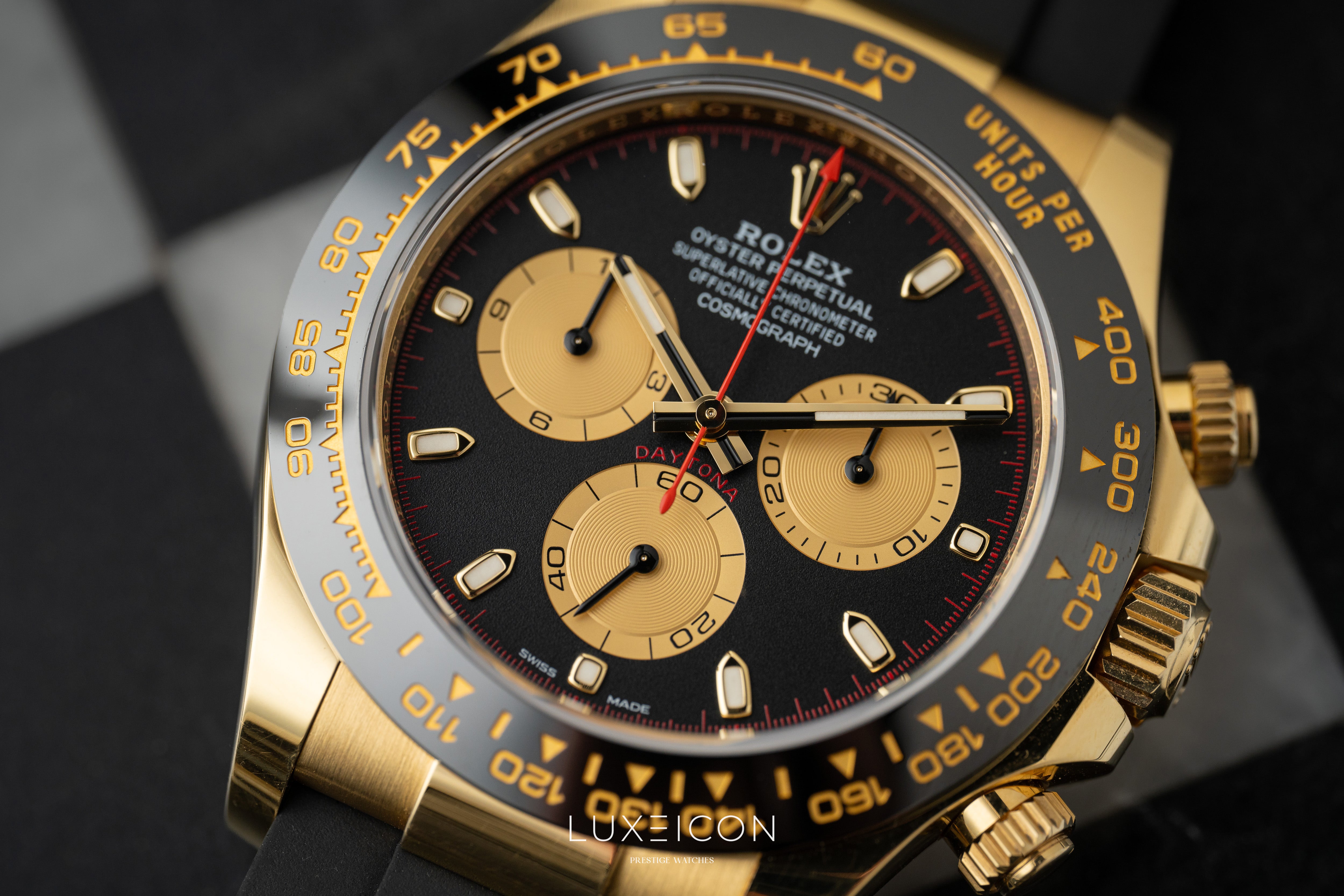 Rolex Cosmograph Daytona 40mm Black Champagne Paul Newman Dial 126518LN 2023