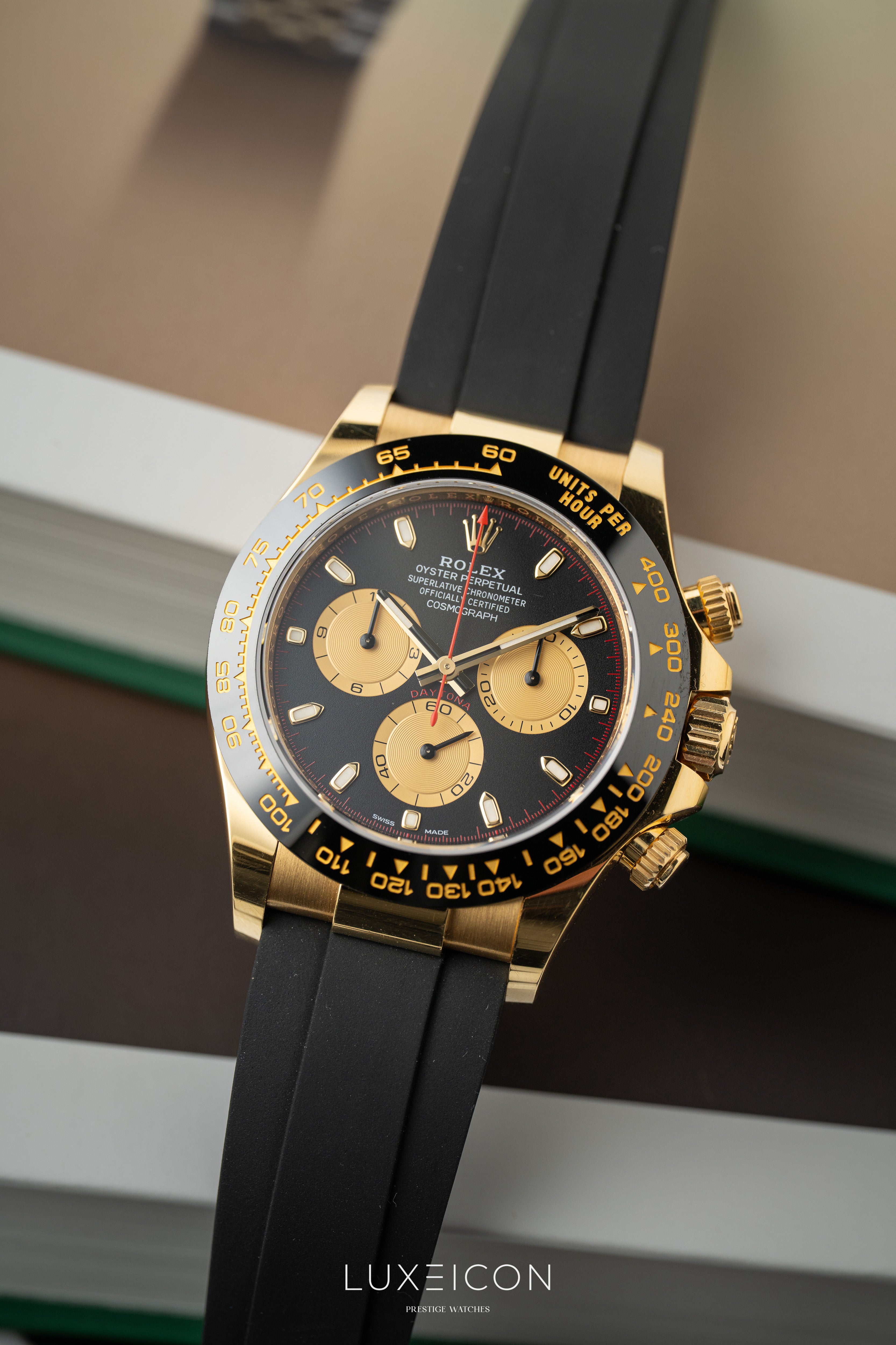 Rolex Cosmograph Daytona 40mm Black Champagne Paul Newman Dial 126518LN 2023