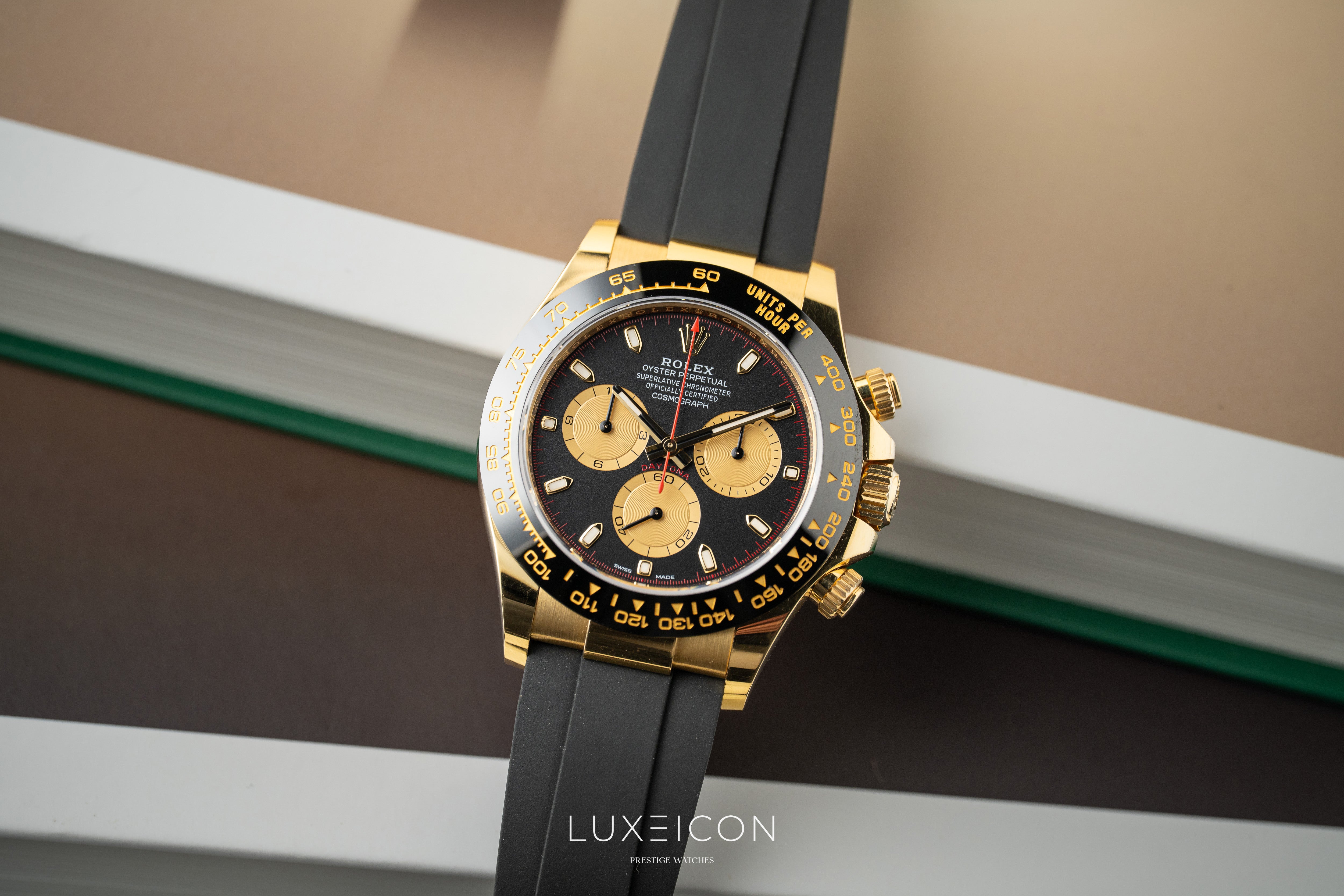 Rolex Cosmograph Daytona 40mm Black Champagne Paul Newman Dial 126518LN 2023