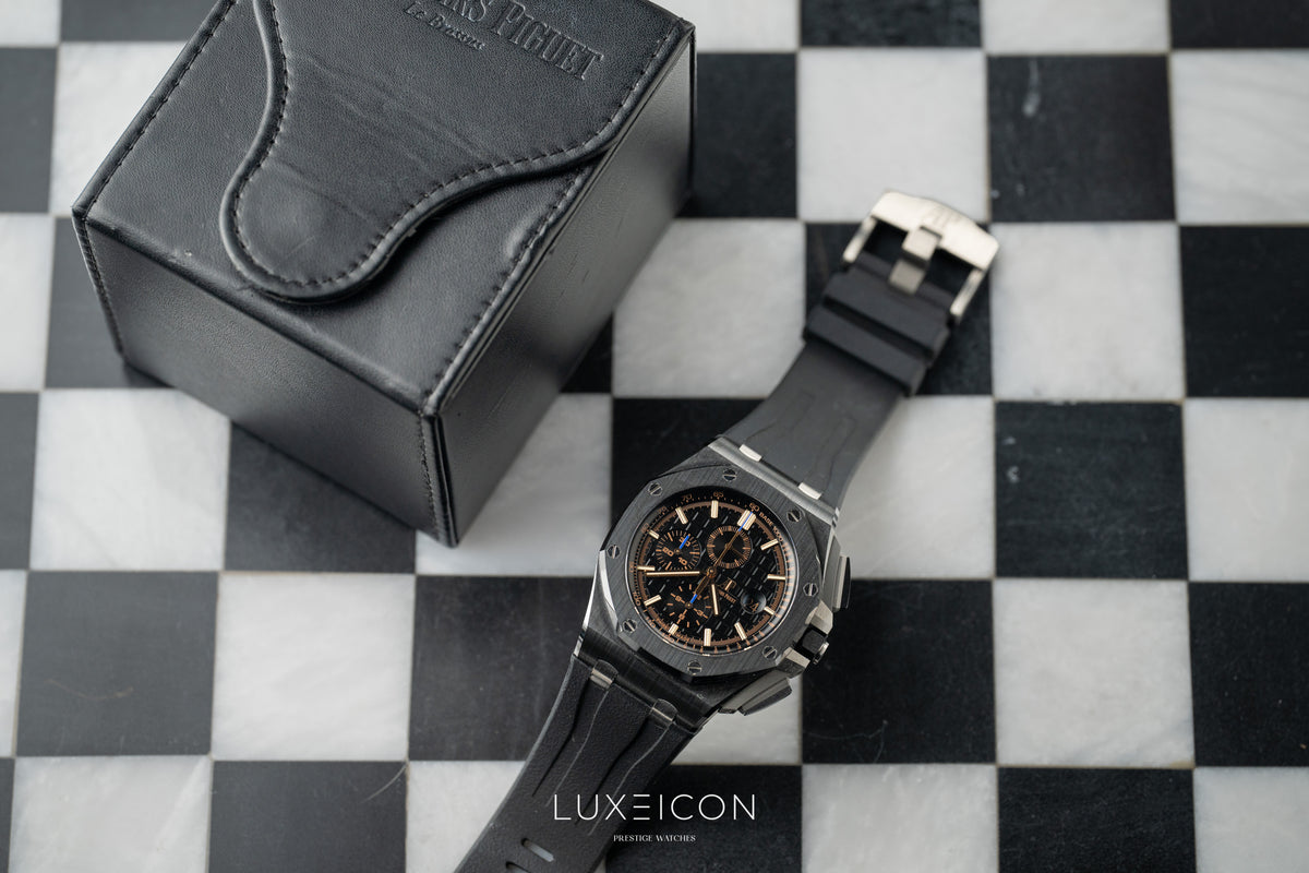 Audemars Piguet Royal Oak Offshore Chronograph Black Dial Ceramic Rubber 26405CE