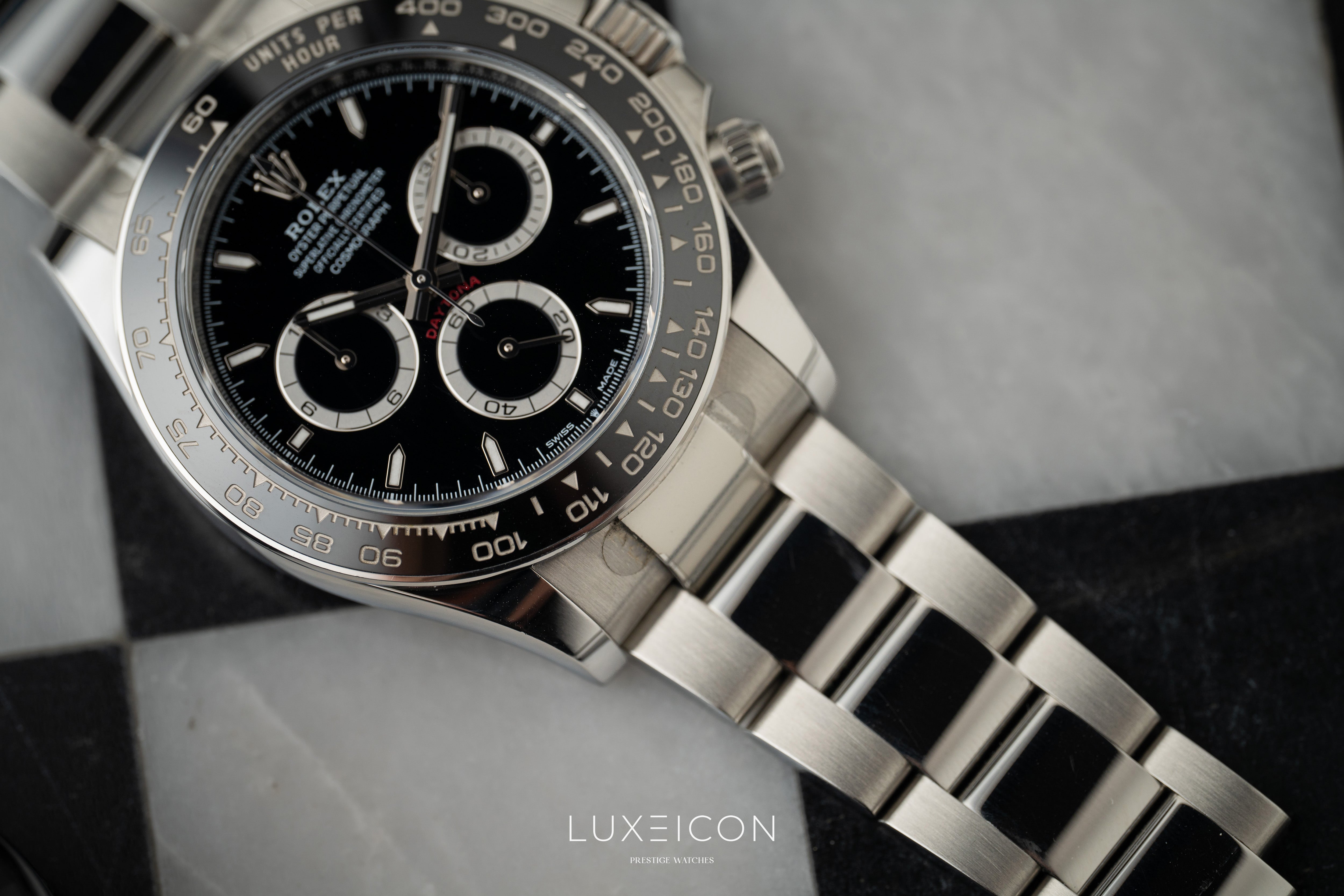 Rolex Daytona 126500LN Black Dial Stainless Steel Ceramic Bezel Steel 2026