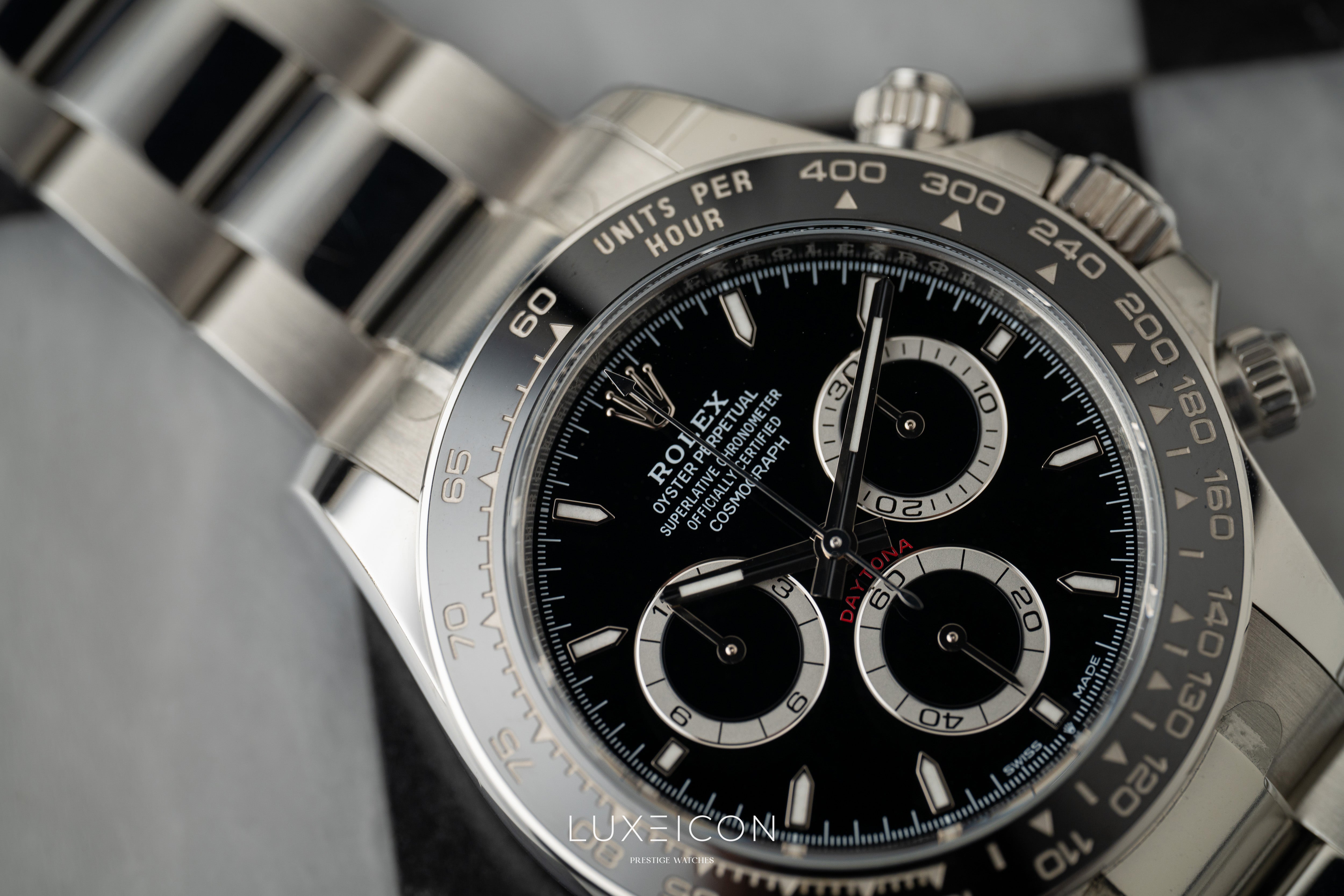 Rolex Daytona 126500LN Black Dial Stainless Steel Ceramic Bezel Steel 2026