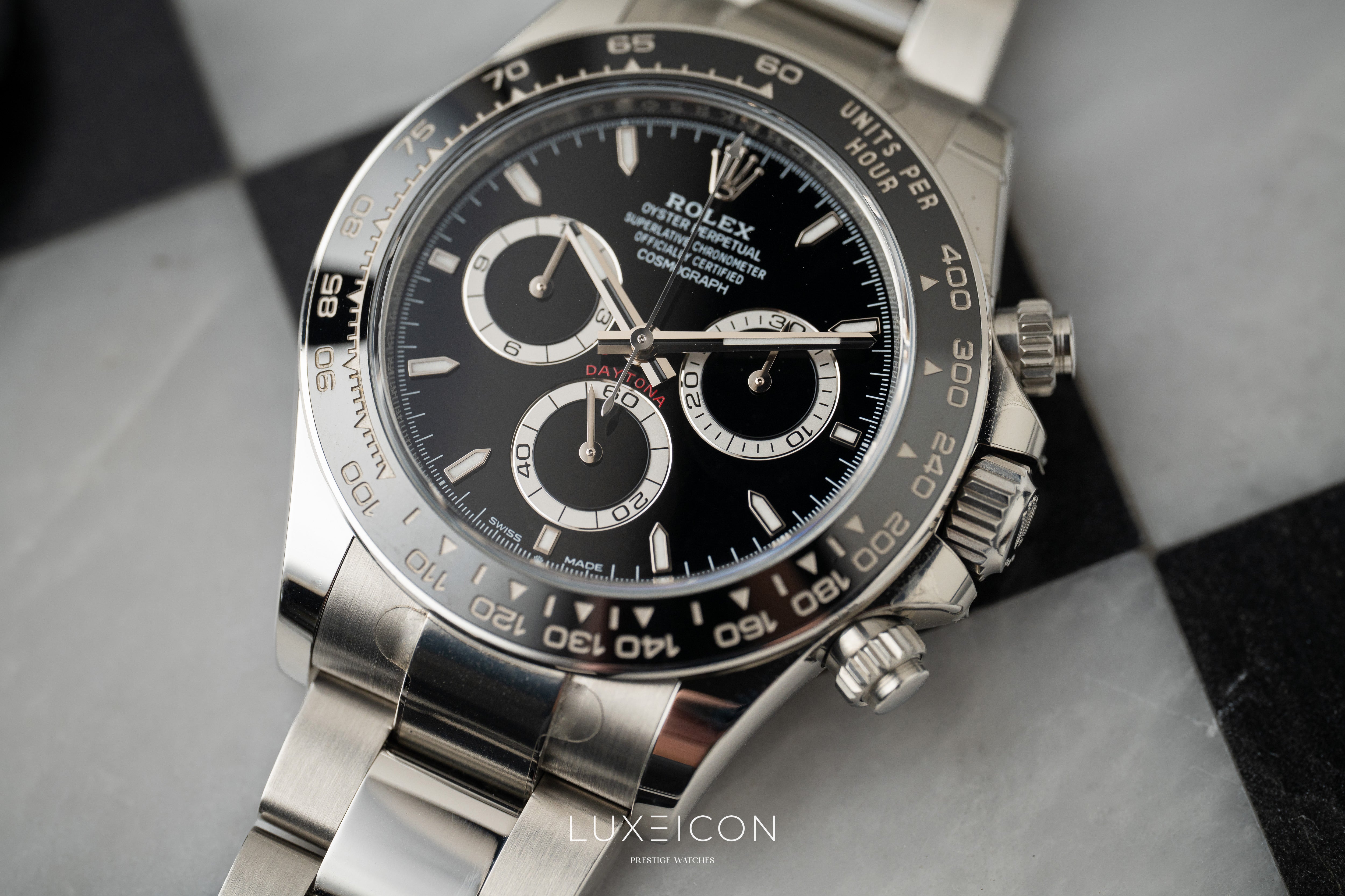 Rolex Daytona 126500LN Black Dial Stainless Steel Ceramic Bezel Steel 2026