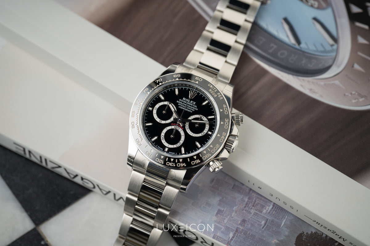 Rolex Daytona 126500LN Black Dial Stainless Steel Ceramic Bezel Steel 2026