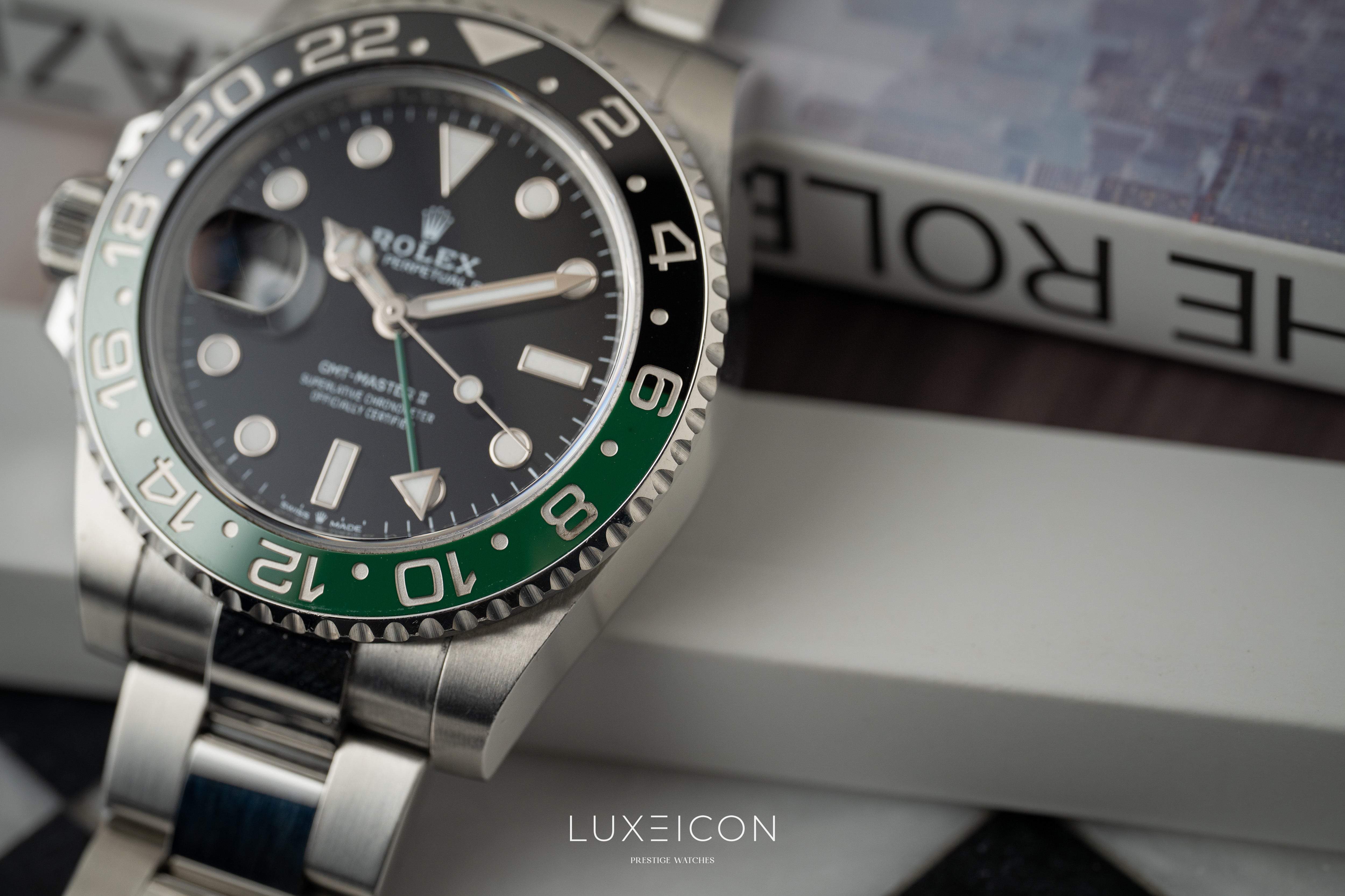 Rolex GMT-Master II Steel Sprite Lefty Oyster 126720VTNR 2023