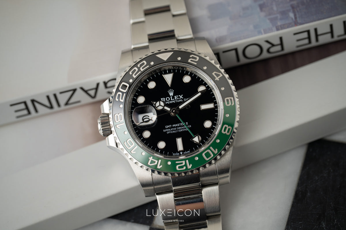 Rolex GMT-Master II Steel Sprite Lefty Oyster 126720VTNR 2023